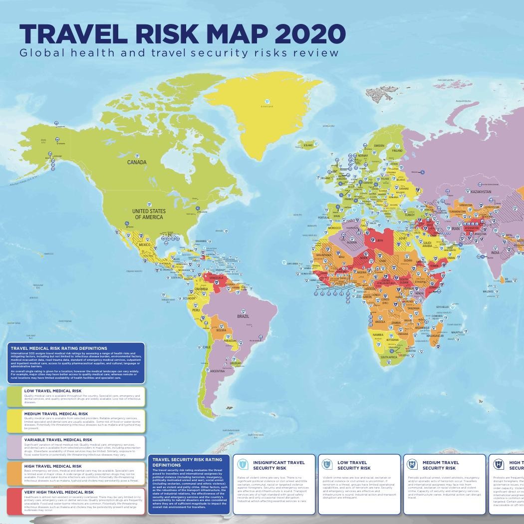 International SOS Travel Risk Map 2020 Pdf DocDroid   International Sos Travel Risk Map 2020 Pdf 