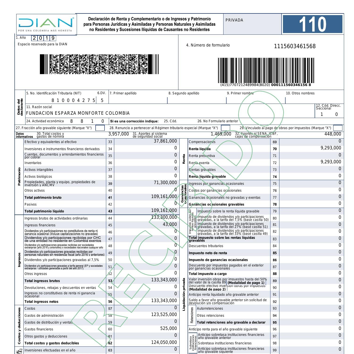 Declaracion Renta 2019pdf Docdroid 6502