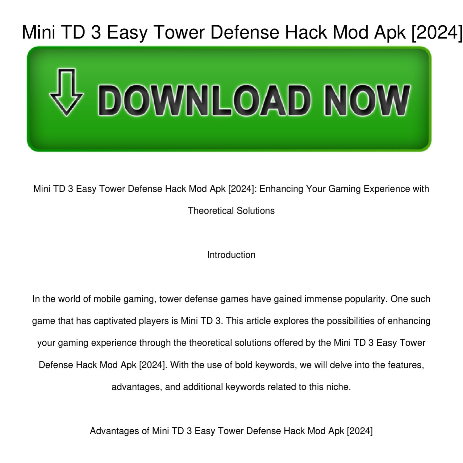 Mini-TD-3-Easy-Tower-Defense-Hack-Mod-Apk-[2024].pdf | DocDroid