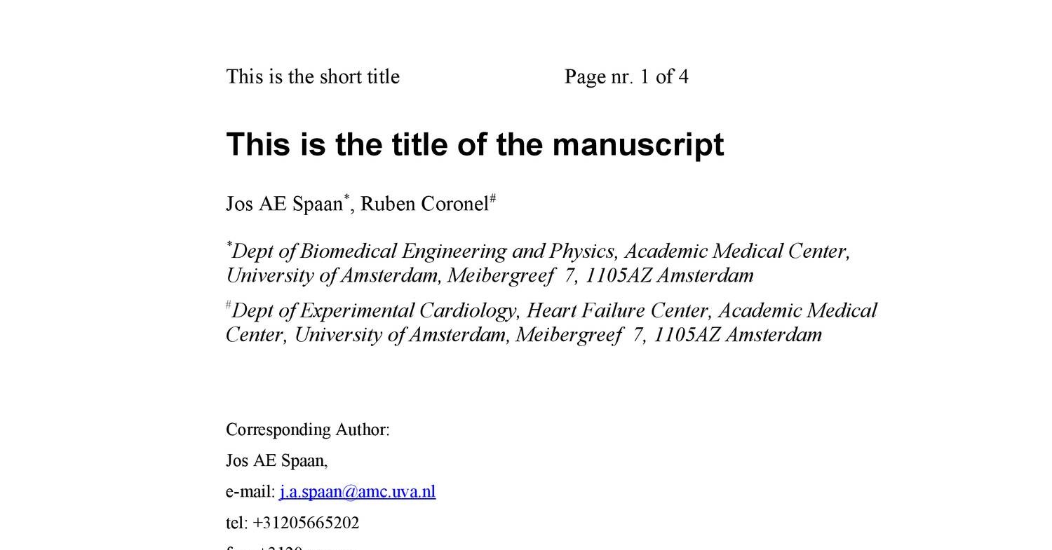 manuscript sheet pdf