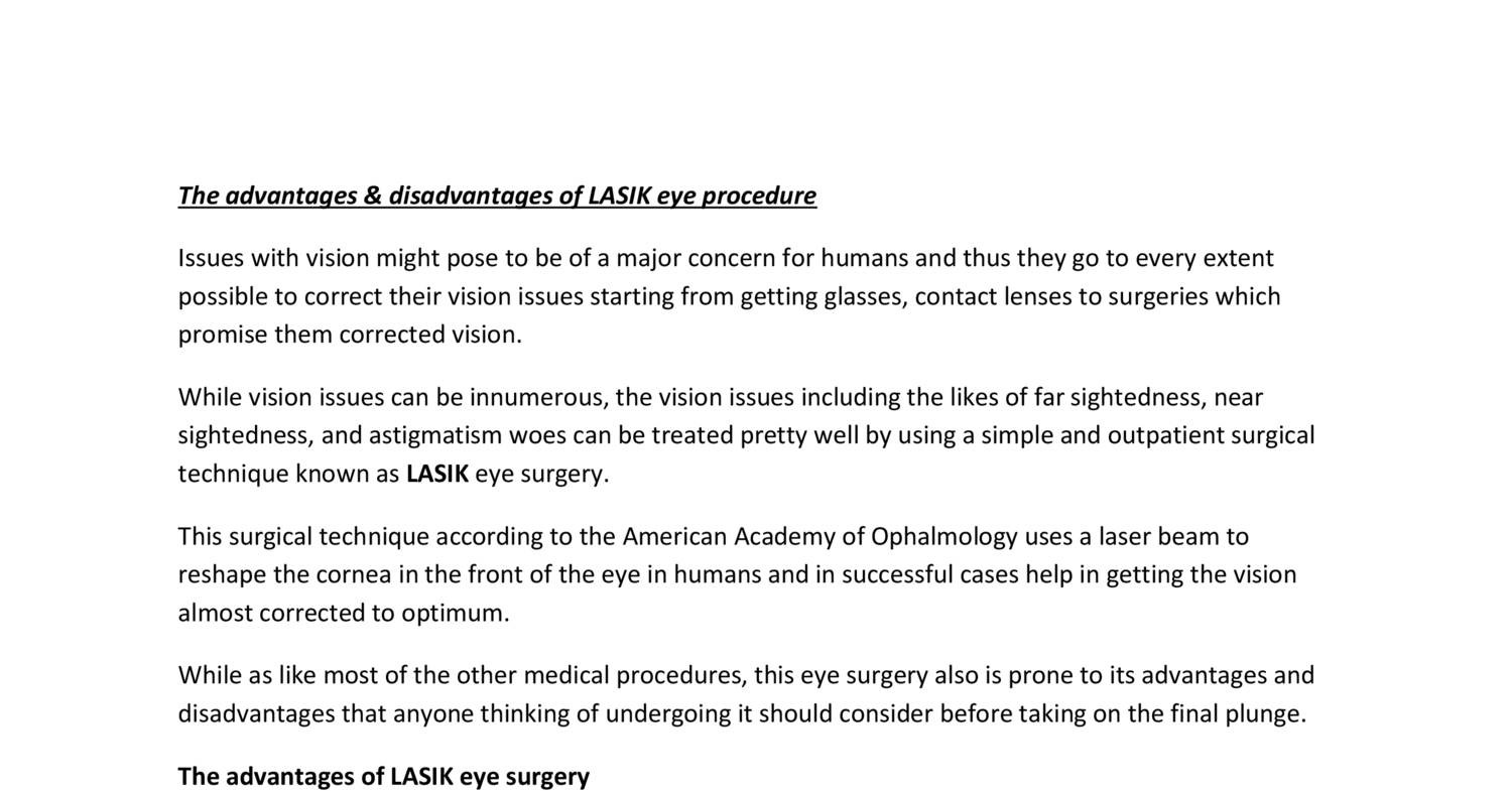 the-advantages-disadvantages-of-lasik-eye-procedure-pdf-docdroid