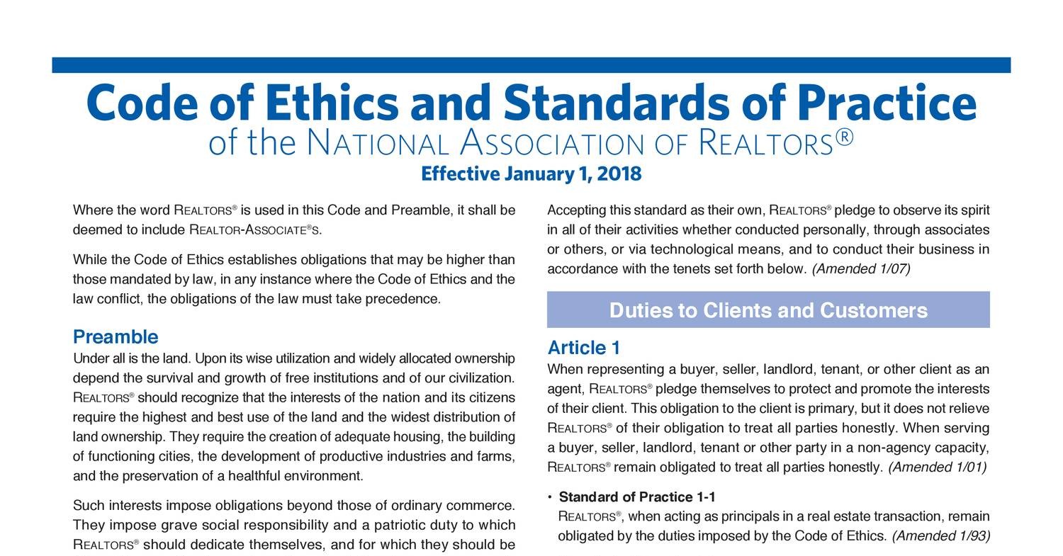 2018-code-of-ethics-and-standards-of-practice-pdf-docdroid