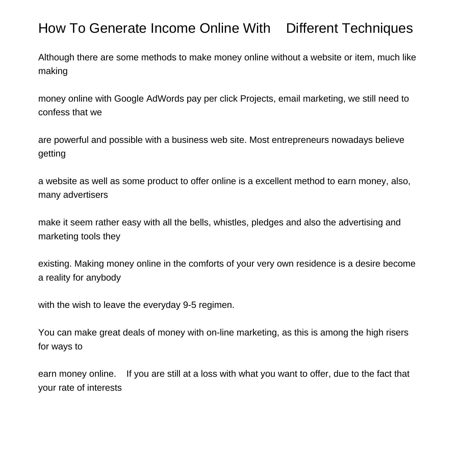 how-to-earn-money-from-home-ways-to-earn-money-online