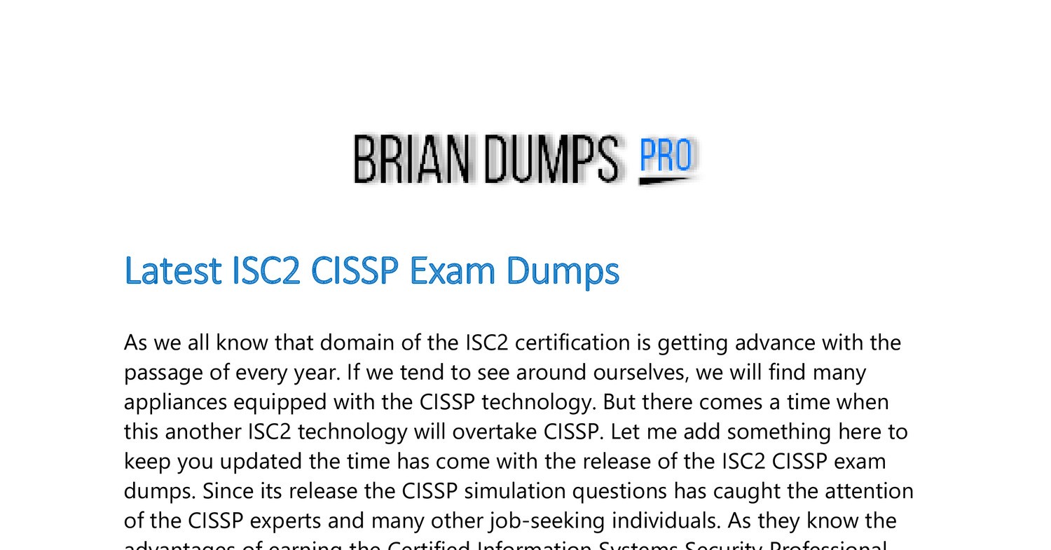 CISSP Dumps Deutsch