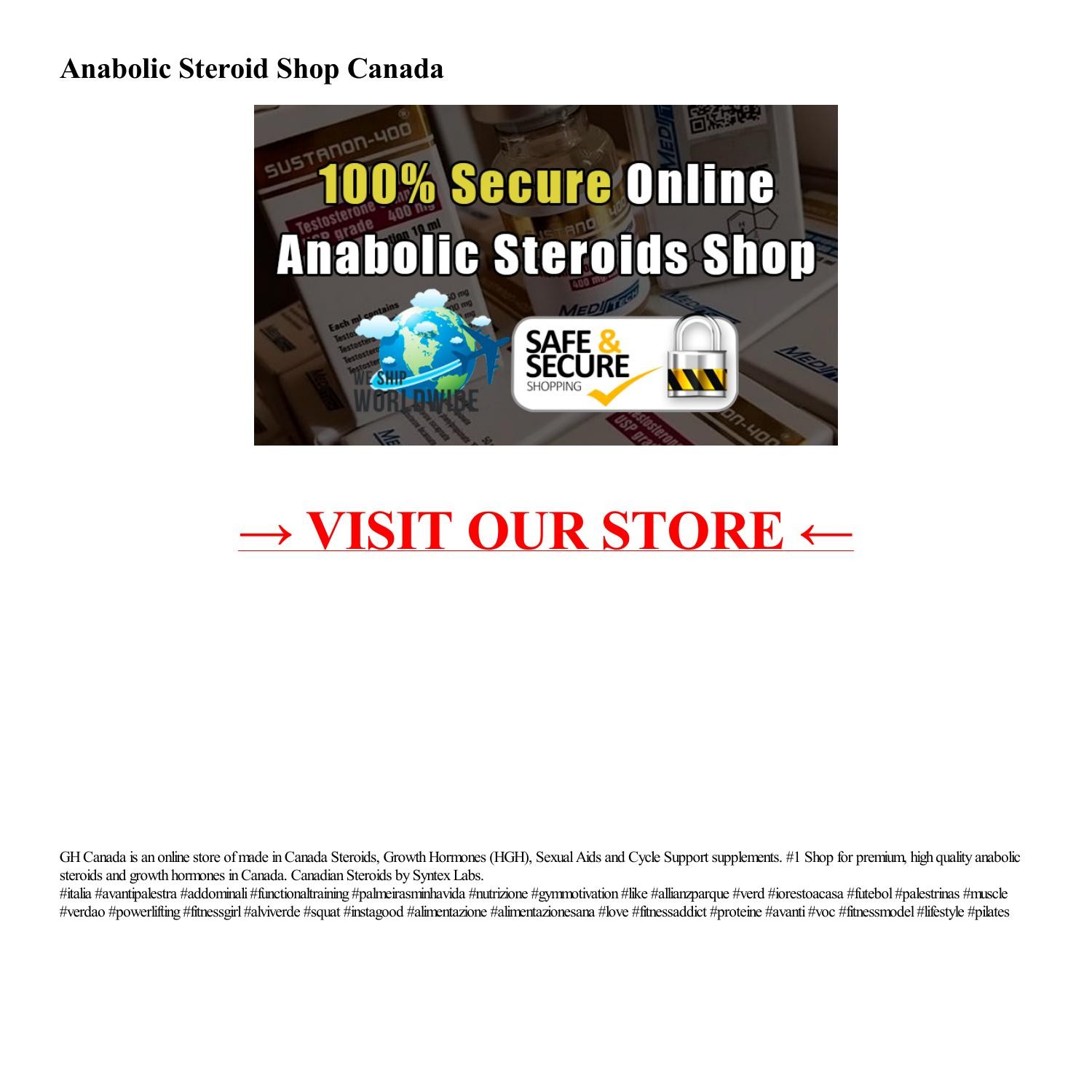 Anabolic Steroid Shop Canada-html.pdf | DocDroid