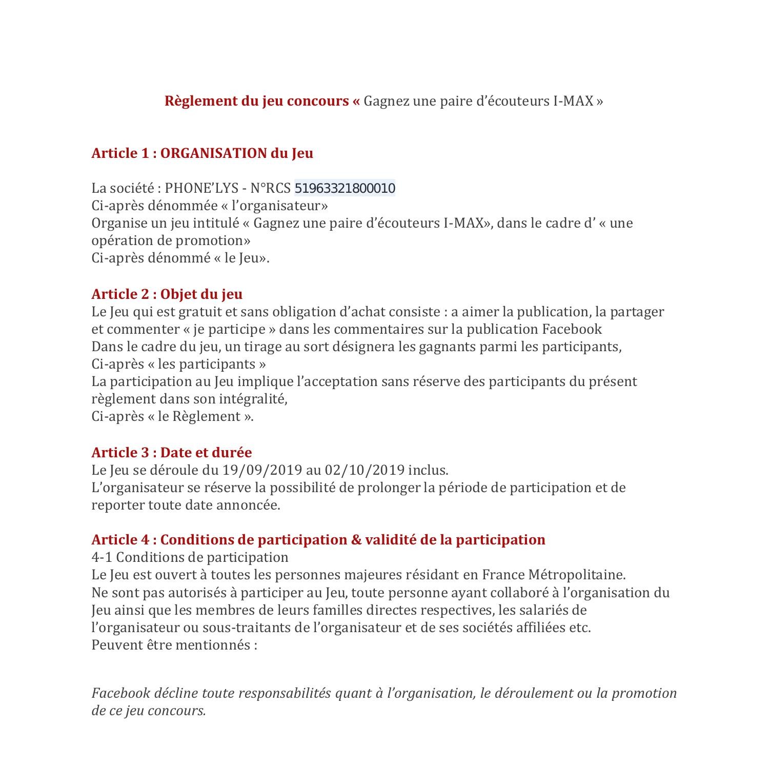 Règlement Du Jeu Concours.pdf | DocDroid