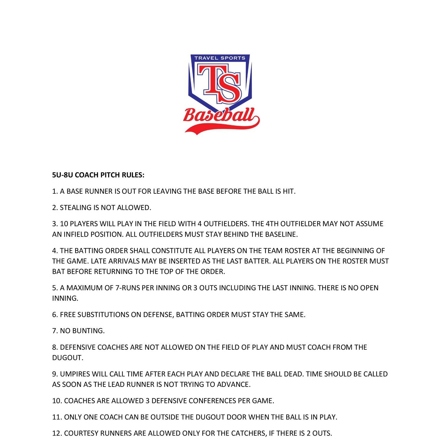 2017 BASEBALL 5U-8U COACH PITCH RULES.pdf | DocDroid