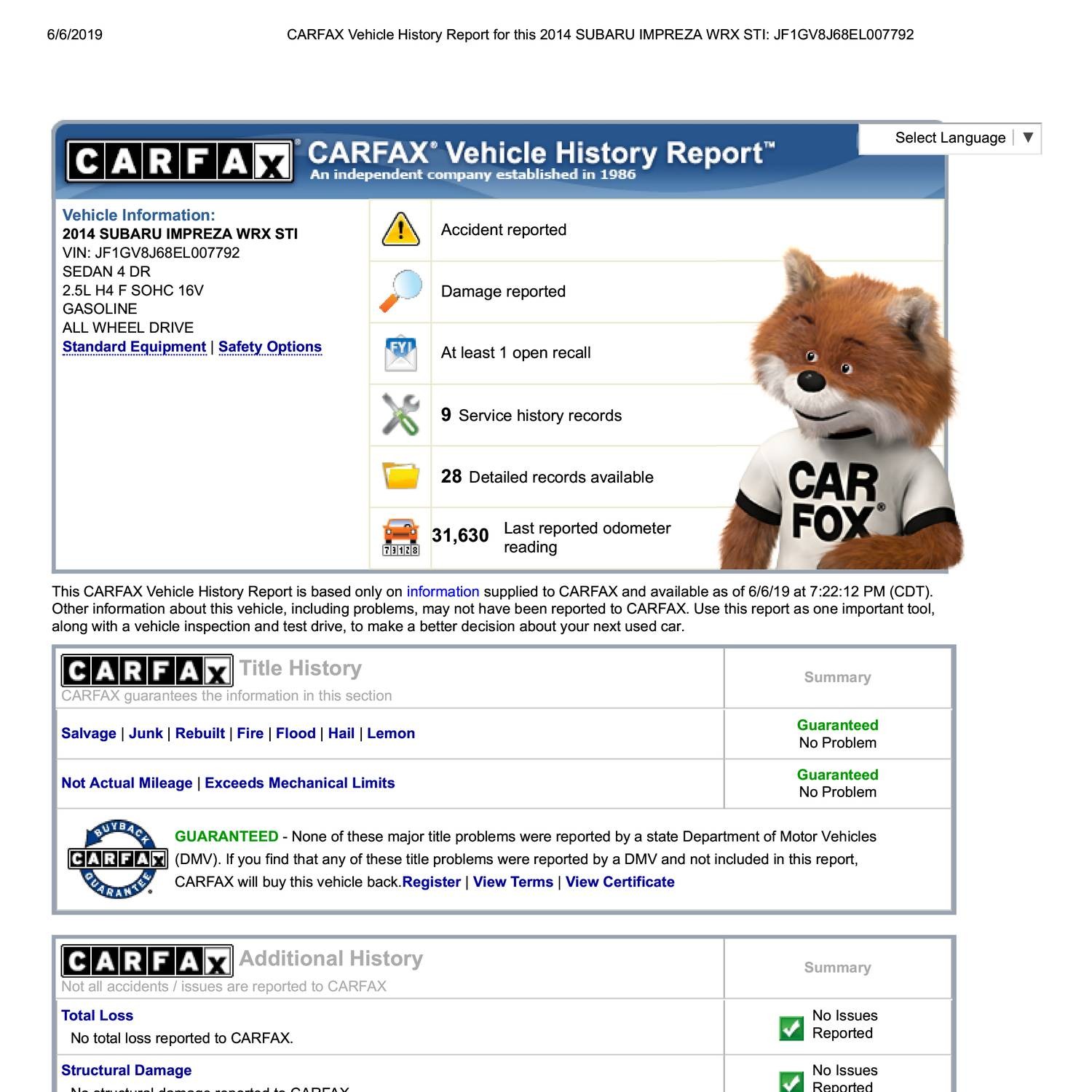 why-checking-the-carfax-is-important-for-your-vehicle-purchase