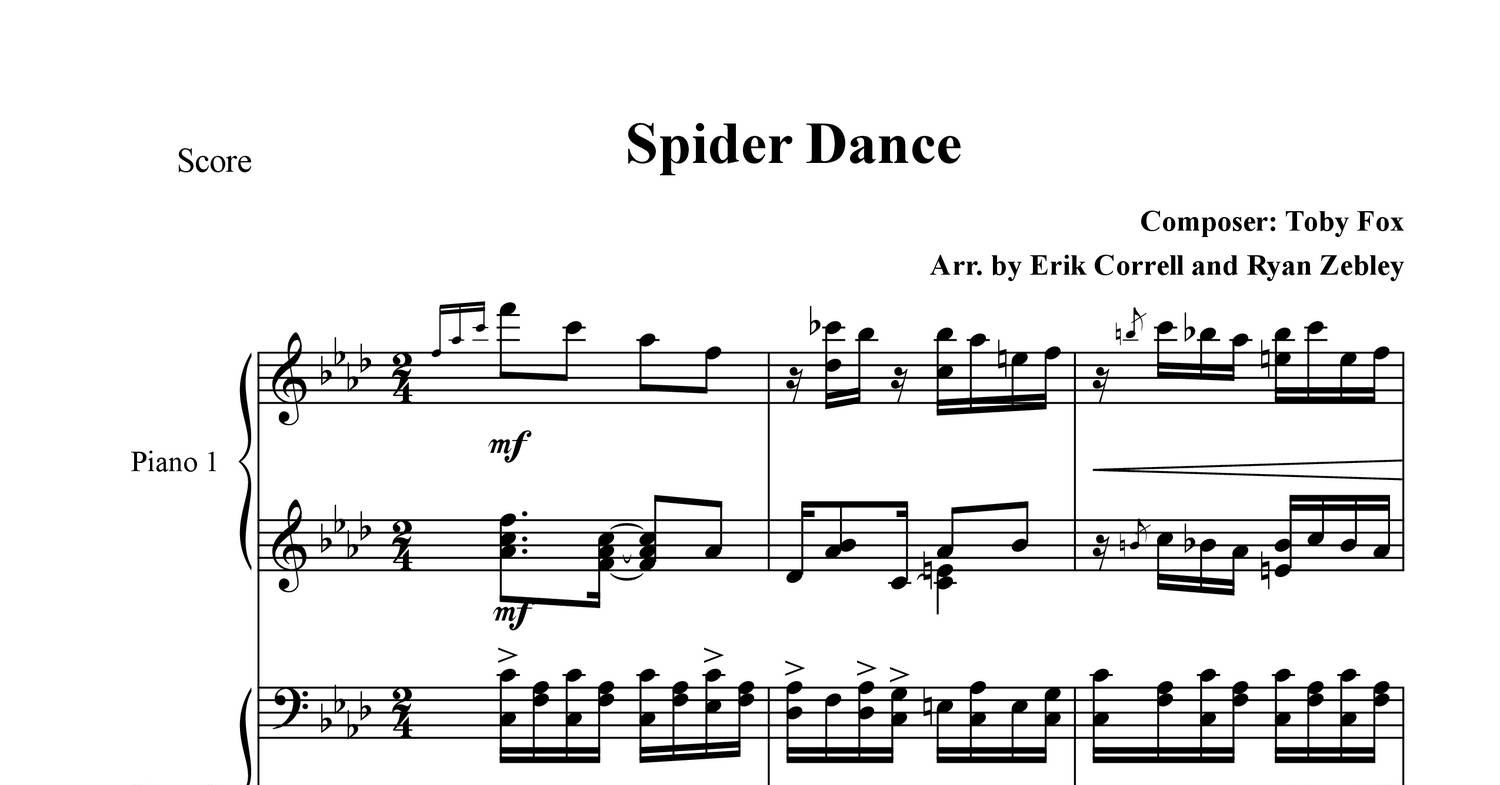 Rinmsheetblog Undertale Spider Dance Erik Correll And Ryan Zebley Pdf Docdroid