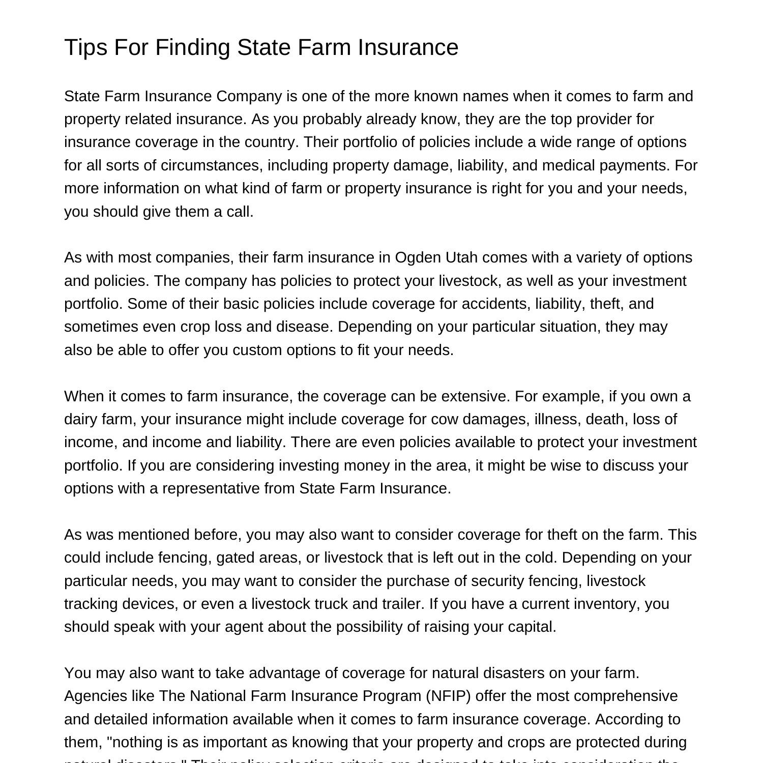 tips-for-finding-state-farm-insuranceswevh-pdf-pdf-docdroid