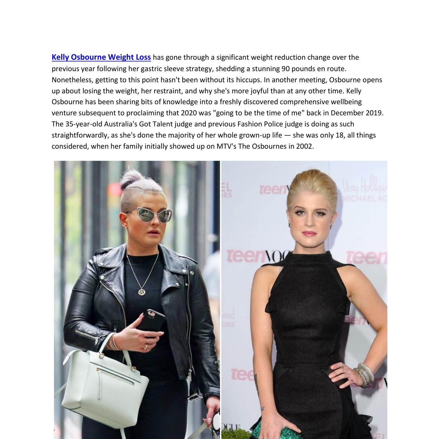 Kelly Osbourne Weight Loss Diet Planpdf Docdroid 