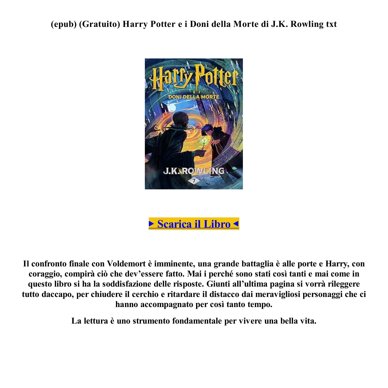 PDF [Leggere il Libro] Harry Potter e i Doni della Morte di J.K. Rowling  pdf (MKU5A).pdf