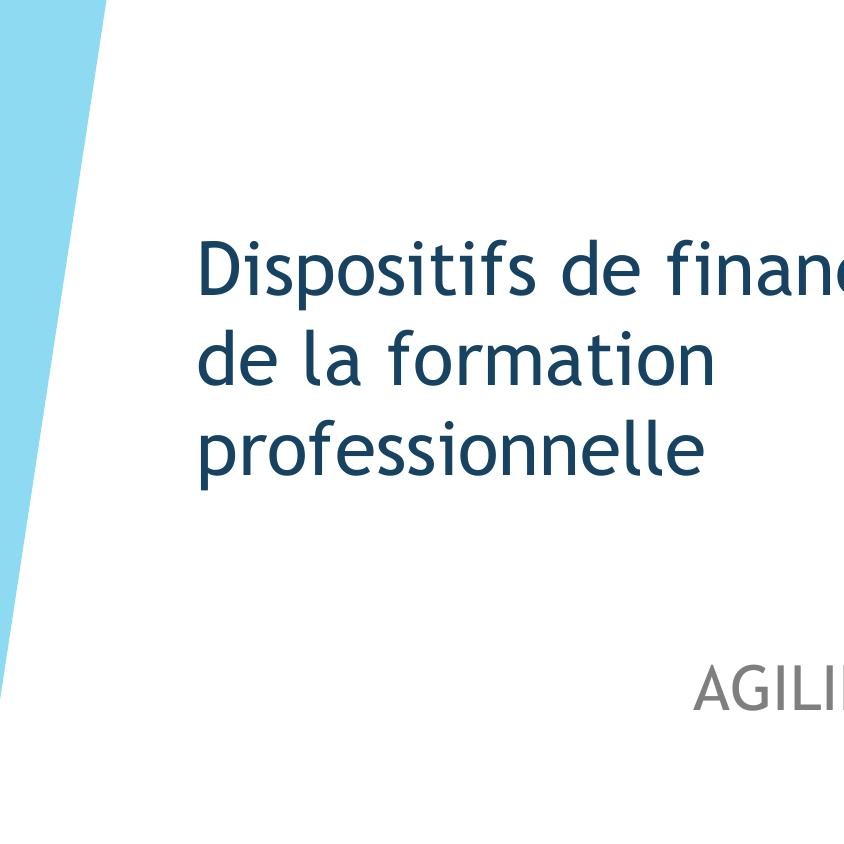 Dispositifs De Financement De La Formation Professionnelle Pr Sentation