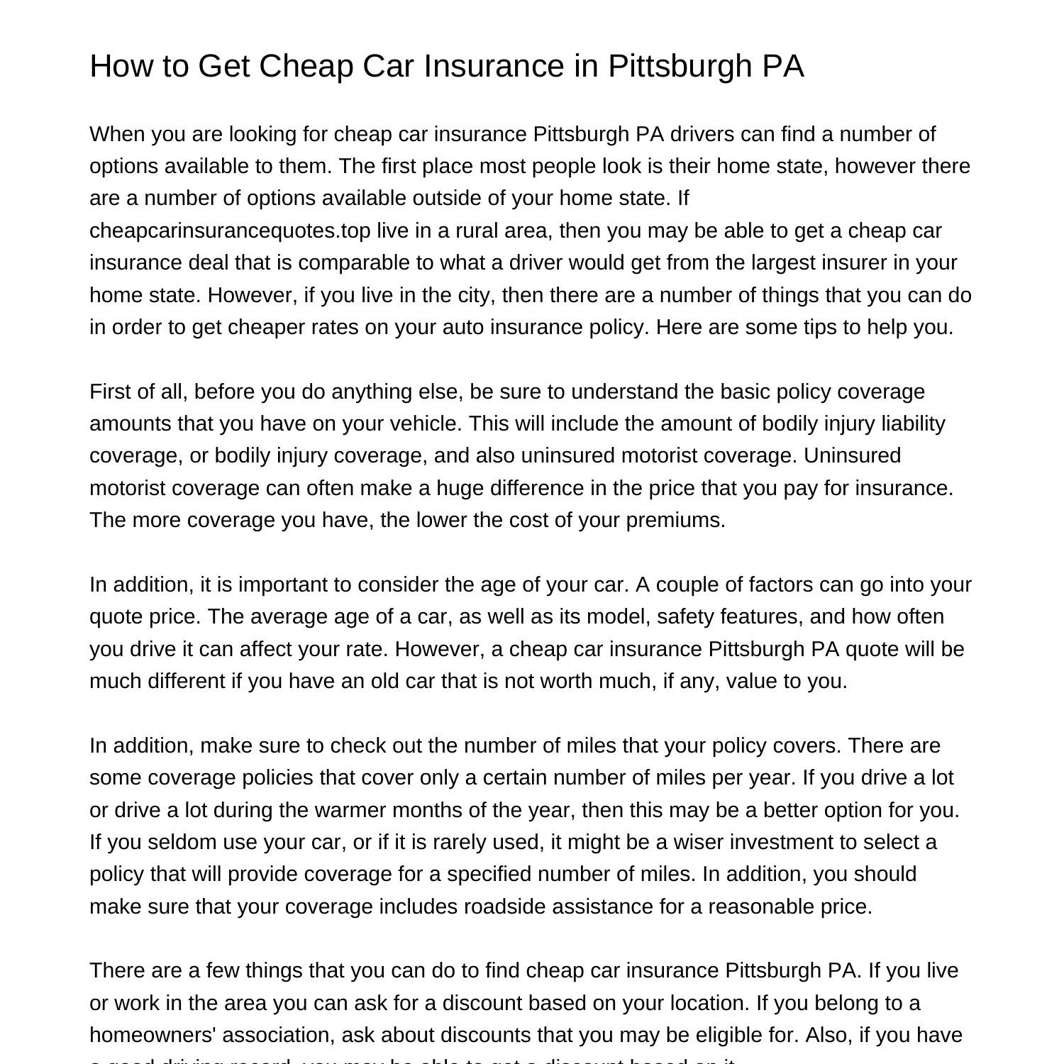 how-to-get-cheap-car-insurance-in-pittsburgh-padhgtq-pdf-pdf-docdroid