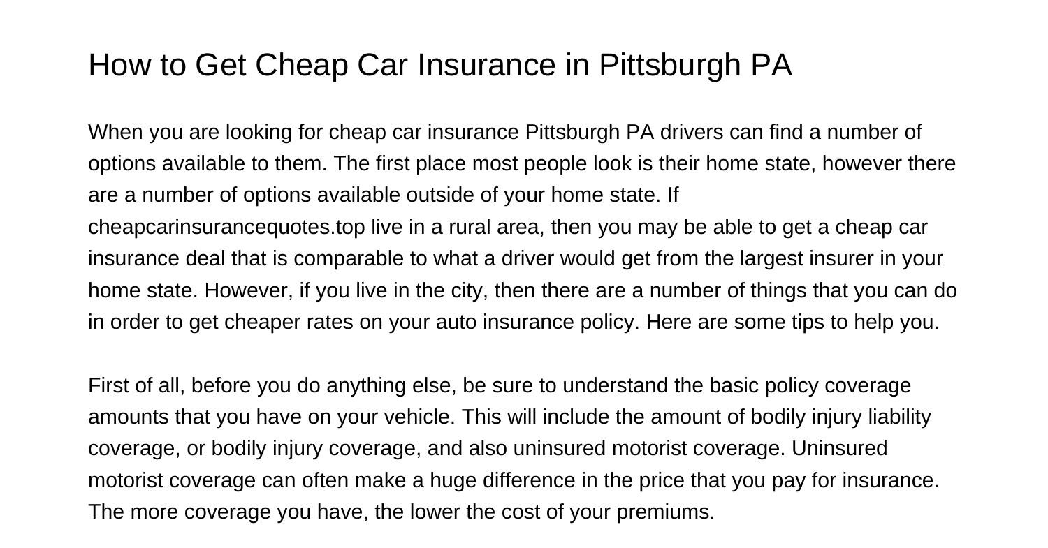 how-to-get-cheap-car-insurance-in-pittsburgh-padhgtq-pdf-pdf-docdroid