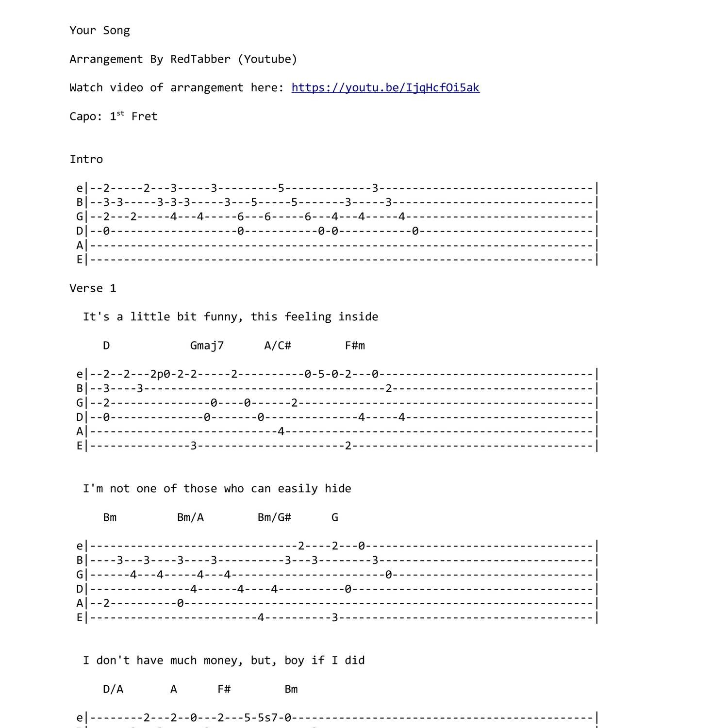 Your song.pdf | DocDroid