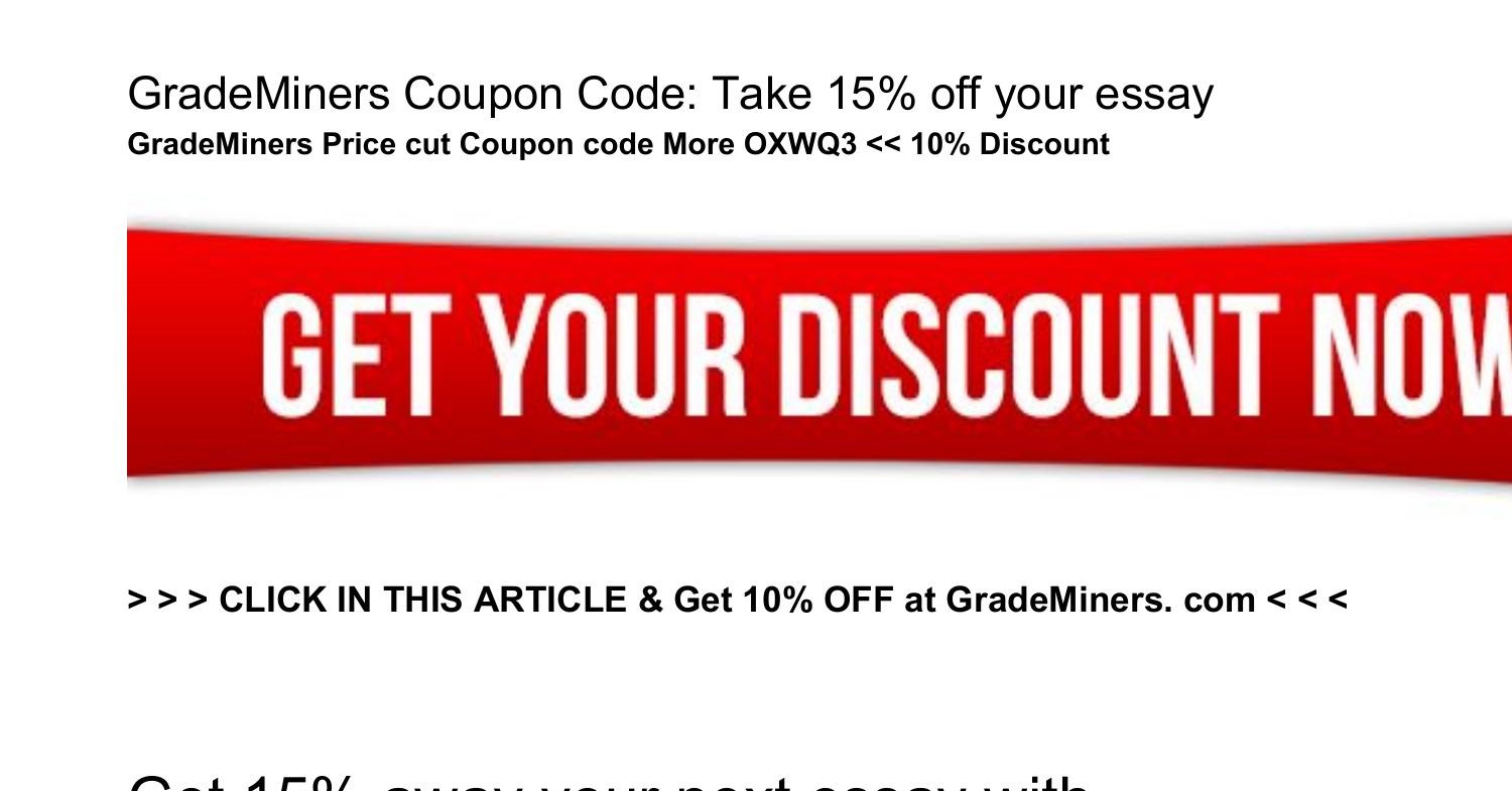 GradeMiners Discount Code 15 Off Your Essay wyzik.pdf.pdf DocDroid