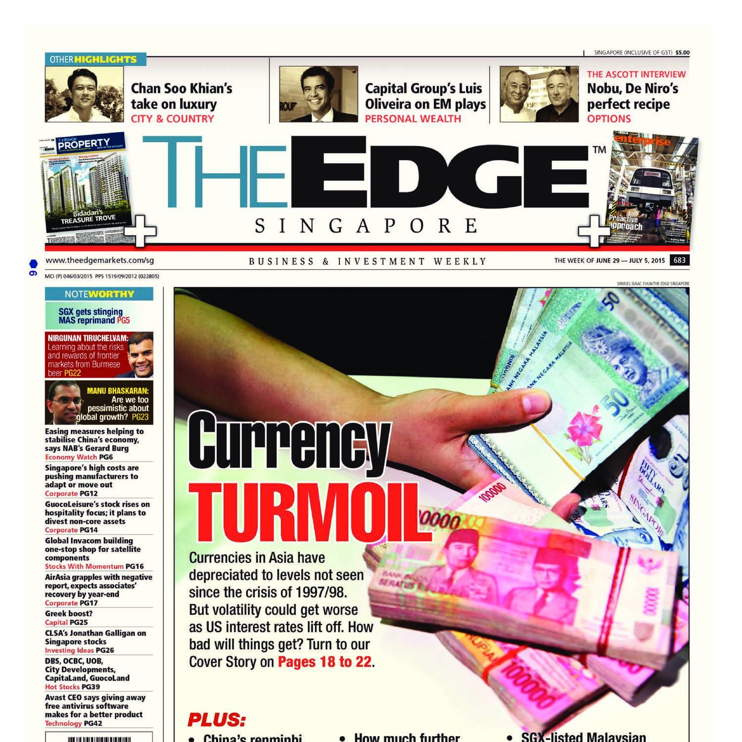 Edge newspaper the The Cutting