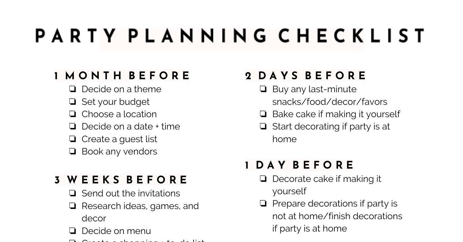 Party Planning Checklist.pdf | DocDroid