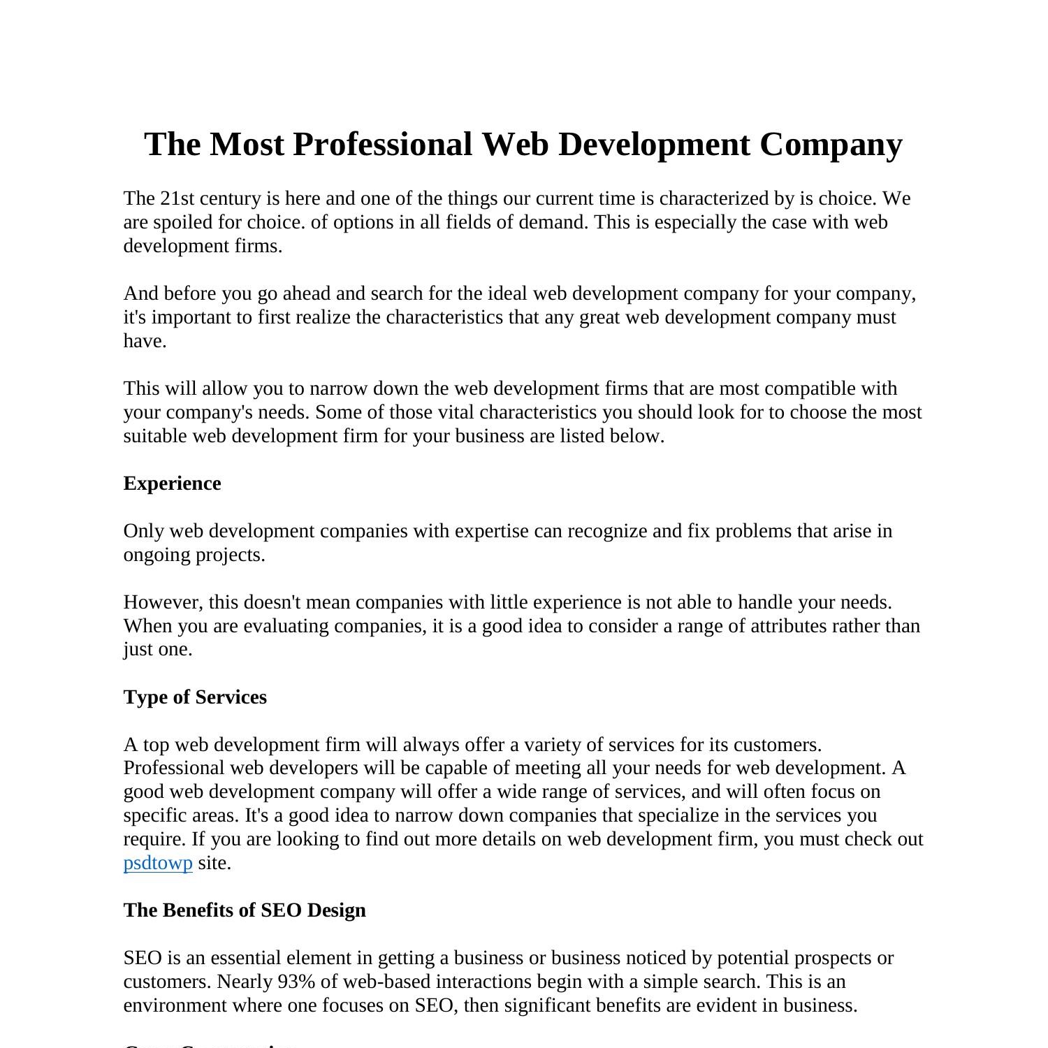 the-most-professional-web-development-company-pdf-docdroid