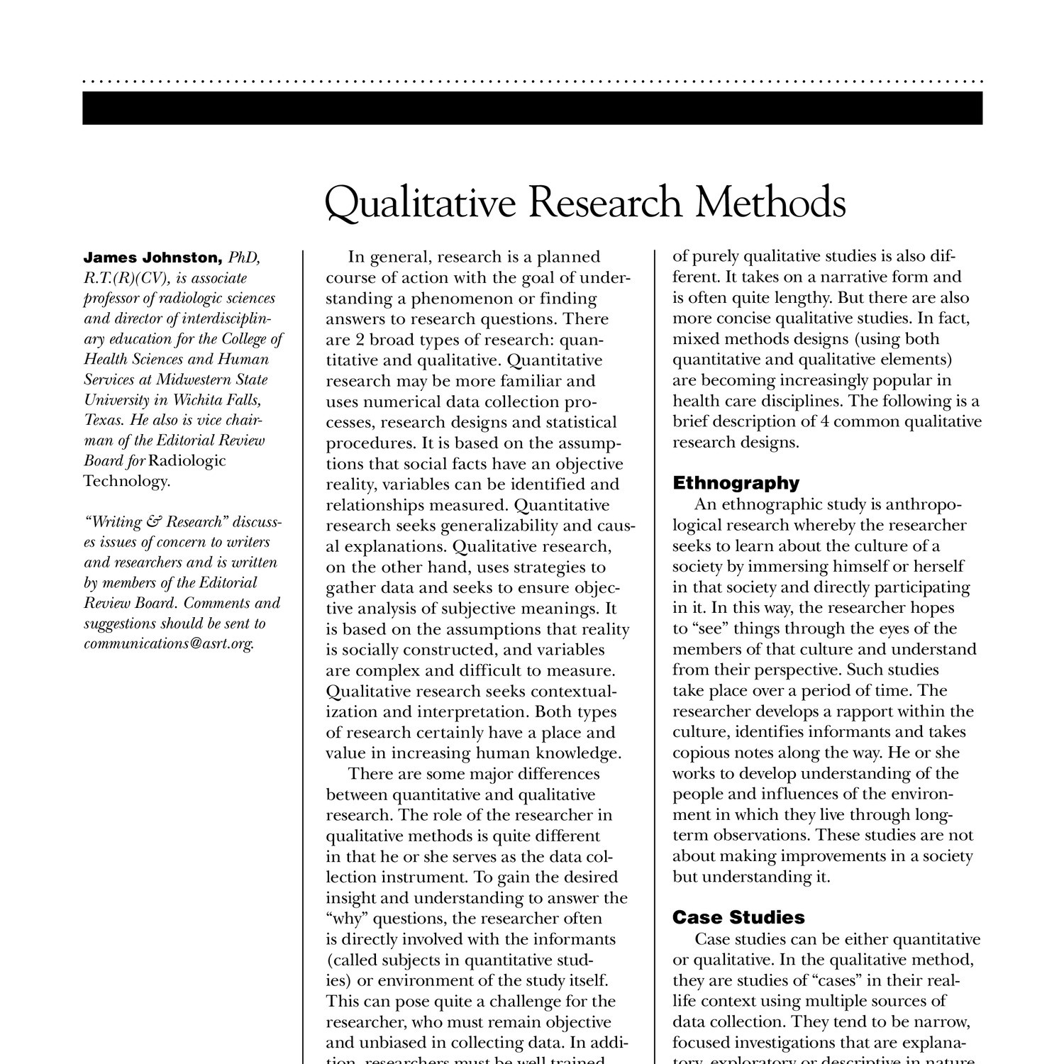 how to write research methodology in qualitative research