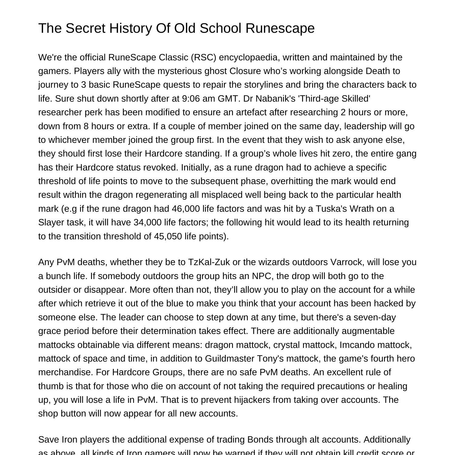 the-key-historical-past-of-old-school-runescapeajqwj-pdf-pdf-docdroid