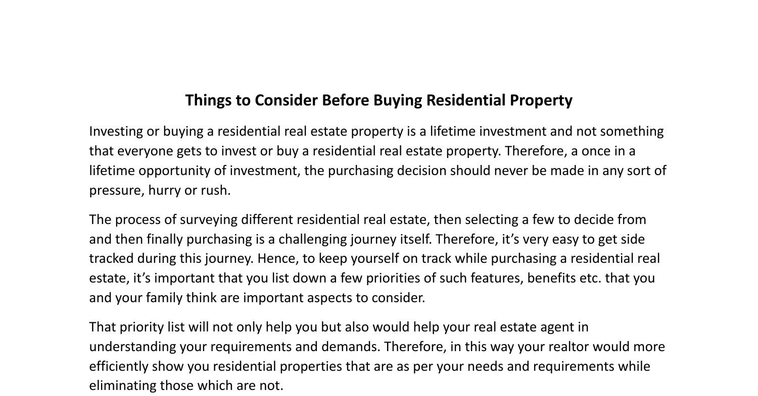 things-to-consider-before-buying-residential-property-docx-pdf-docdroid