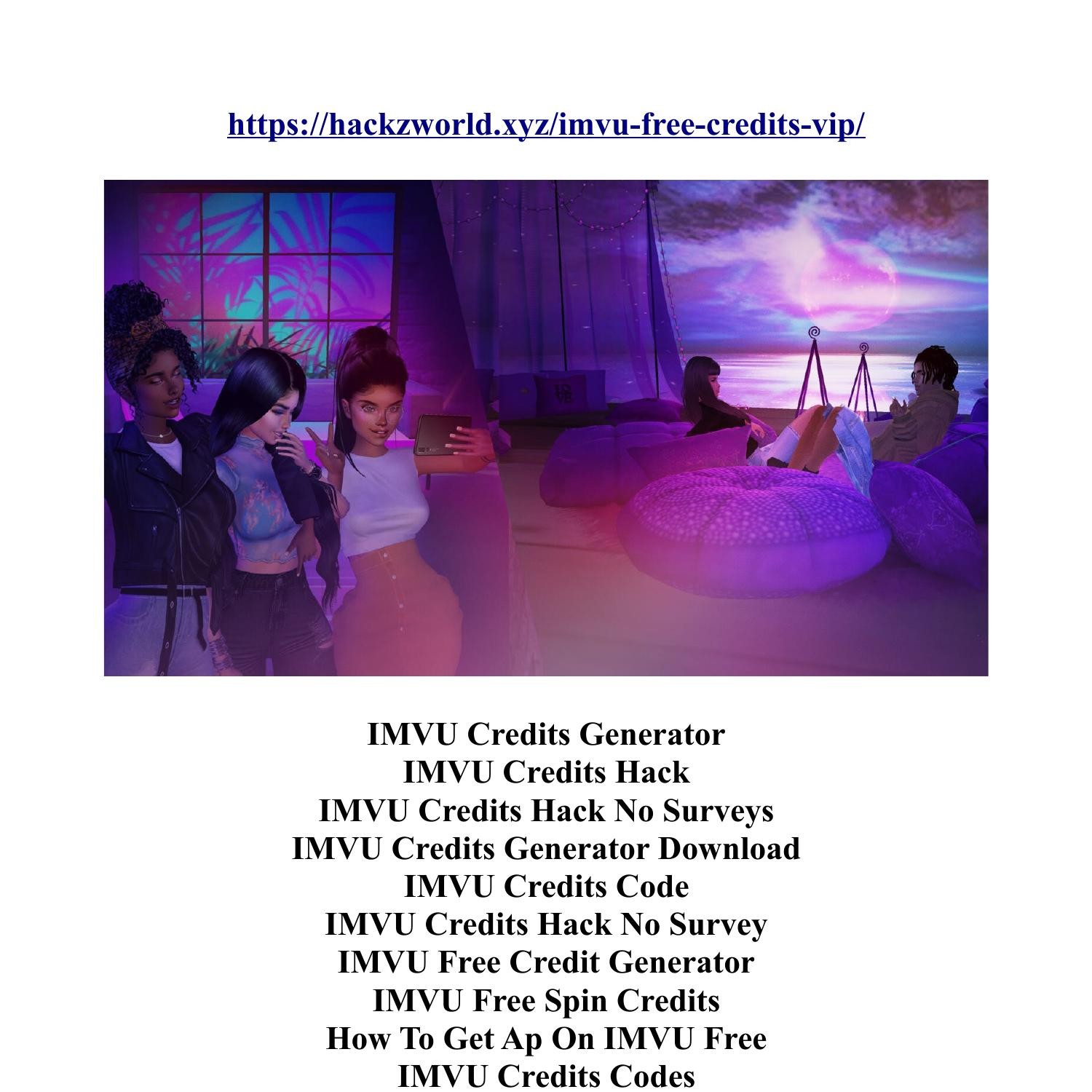 IMVU FREE CREDITS-FAST-FREE-USA-iOS-PC-Android.pdf | DocDroid