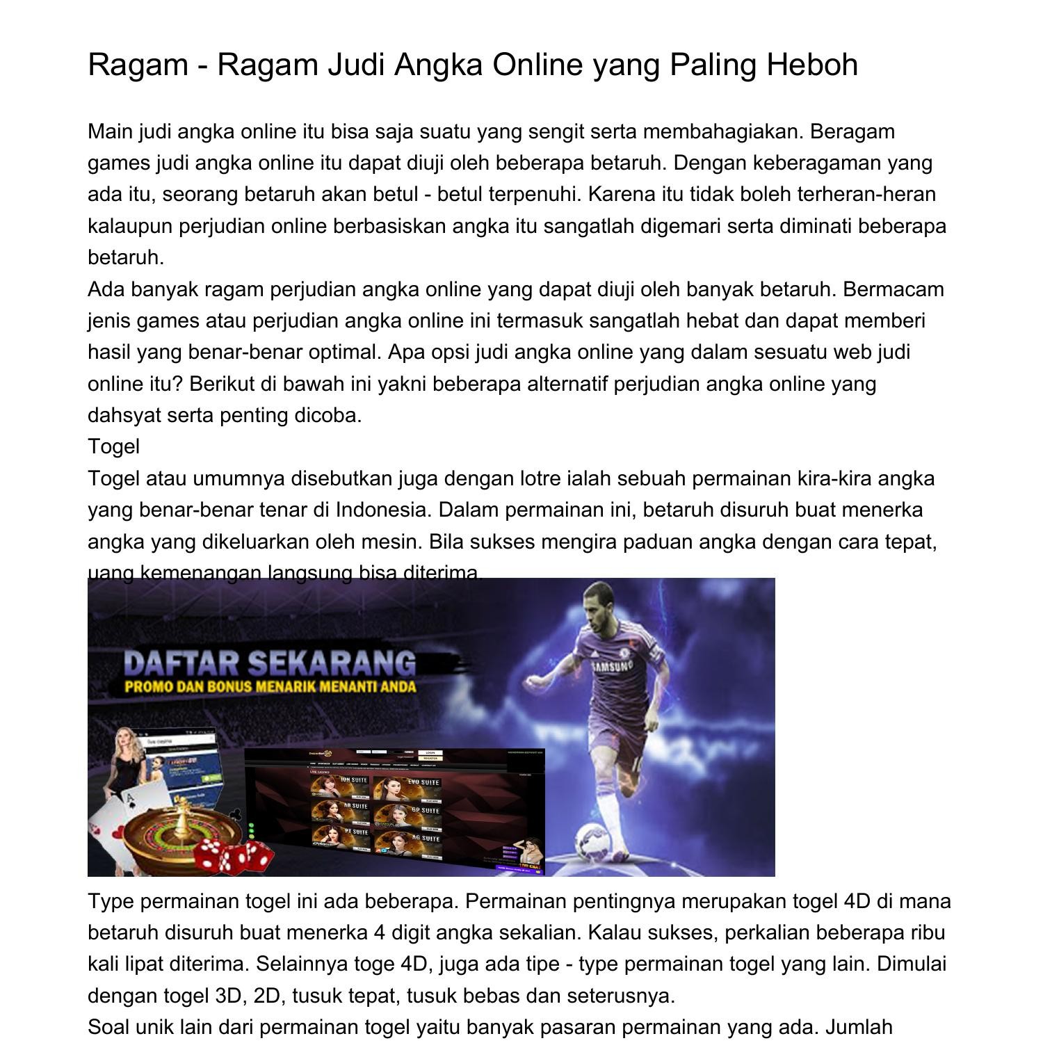 Jenis Ragam Judi Angka Online Yang Sangat Hebohsyyab.pdf.pdf | DocDroid