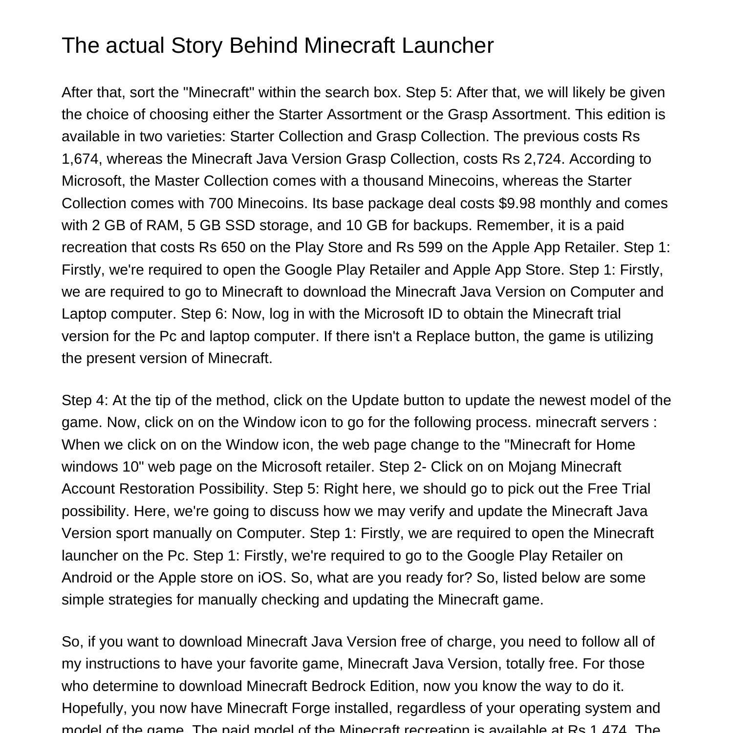 the-true-story-behind-minecraft-launcherotkrq-pdf-pdf-docdroid