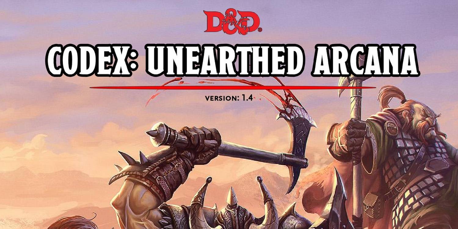 Codex Unearthed Arcana Pdf Docdroid