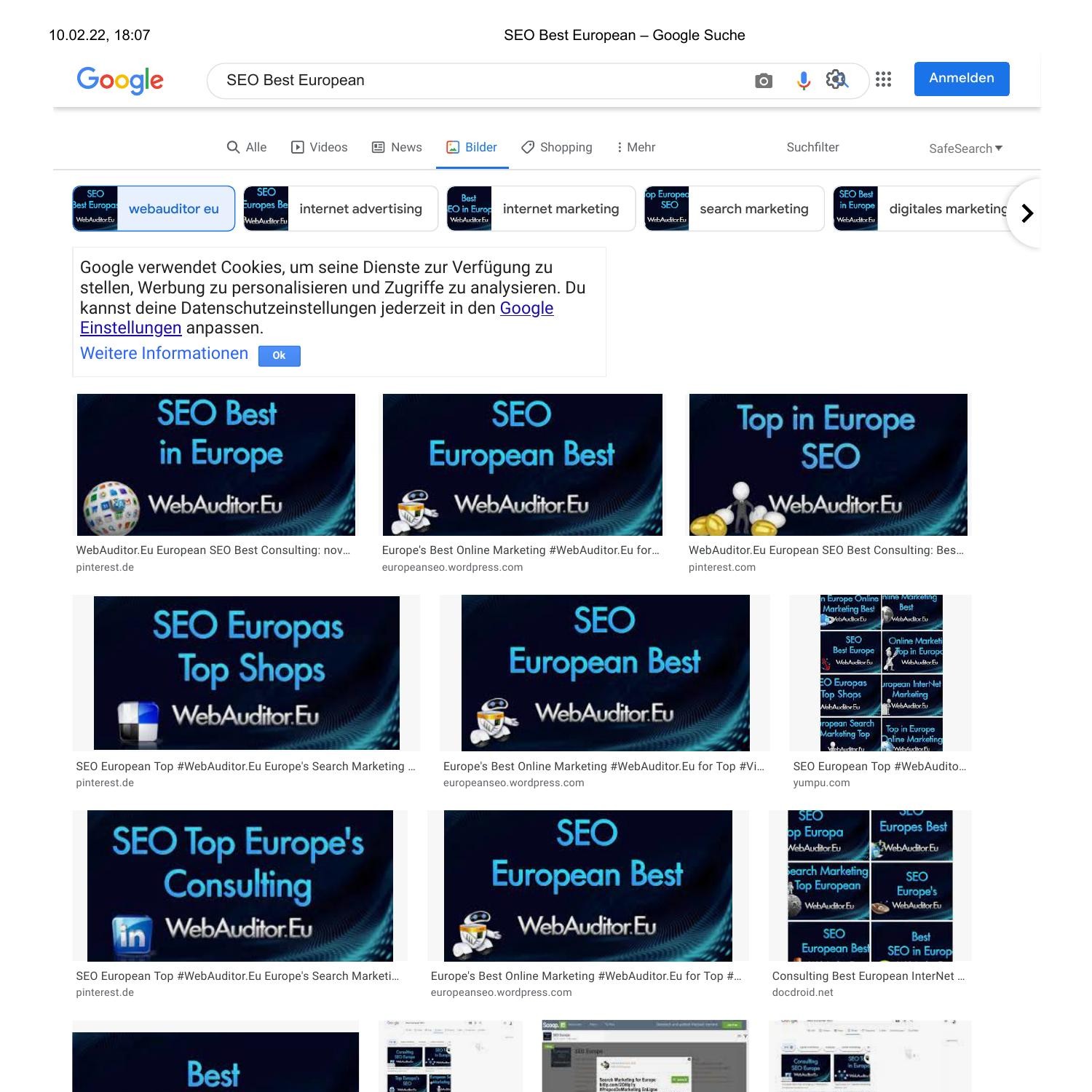 SEO Best European – Google Suche #WebAuditor.Eu Consulting For Shops ...