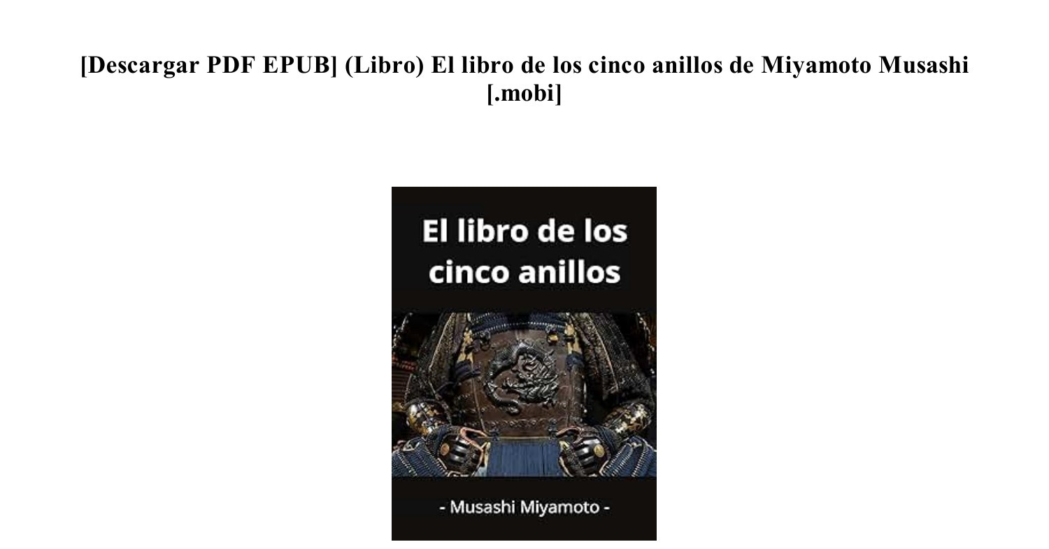 PDF) EL LIBRO DE LOS CINCO ANILLOS MIYAMOTO MUSASHI