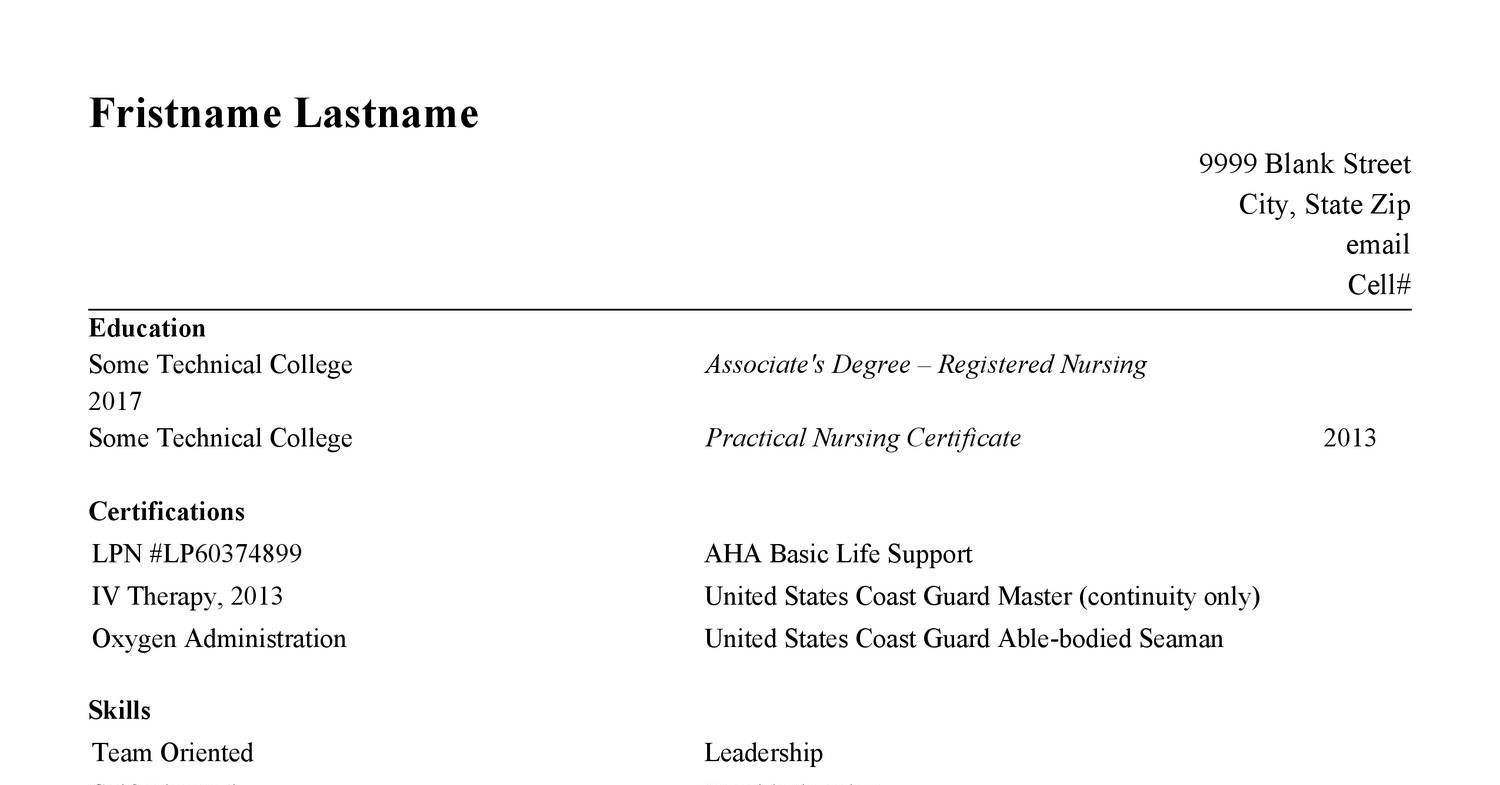 nursing resume help reddit