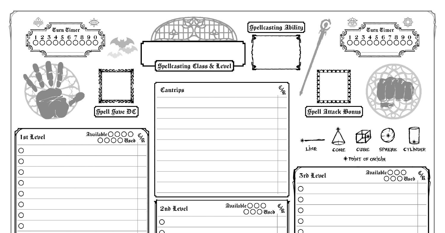 Gothic Spell Sheet.pdf | DocDroid