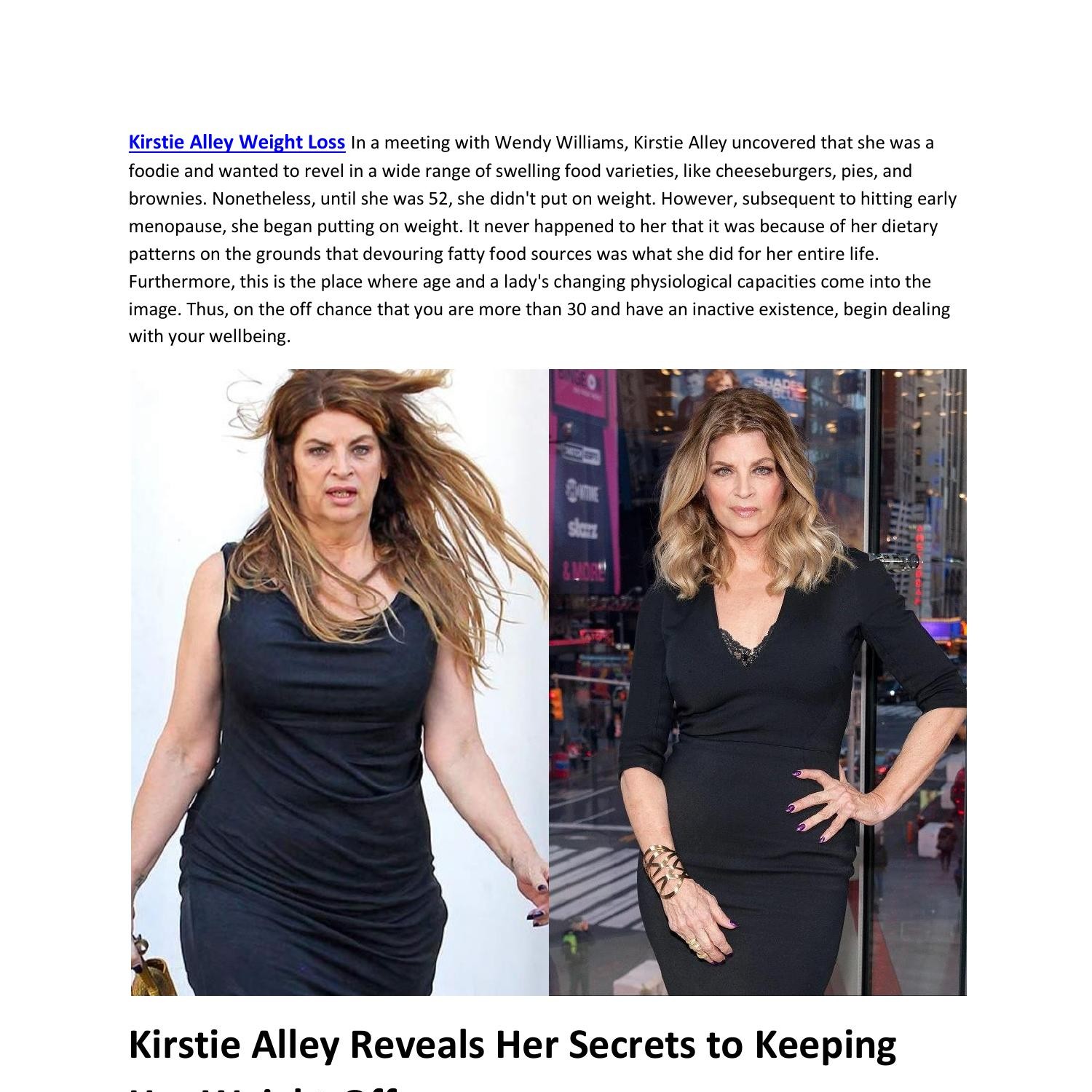 Kirstie Alley Weight Loss Journey.pdf | DocDroid