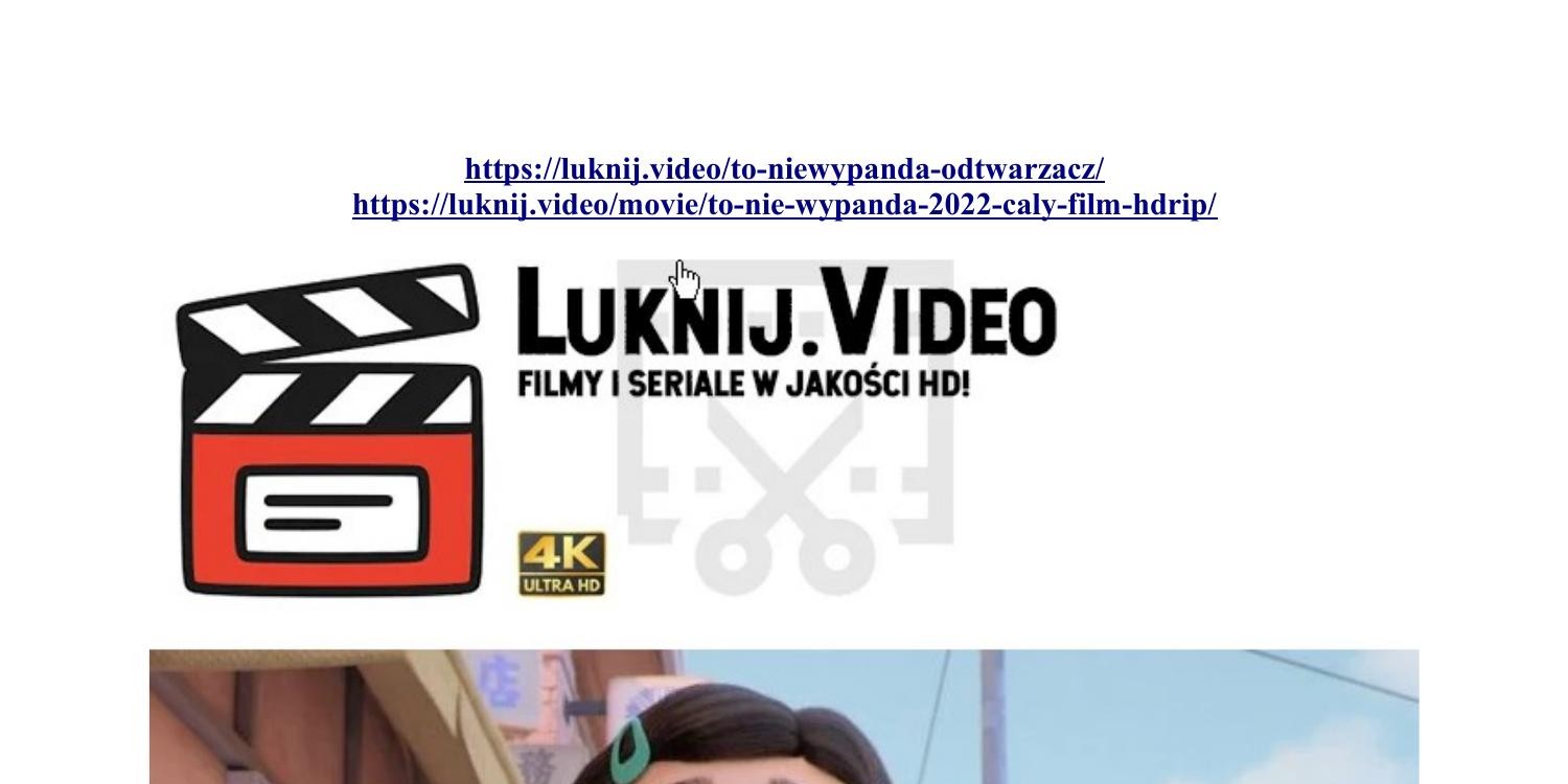 To NIEWYPANDA Cały Film oglądaj online.pdf | DocDroid