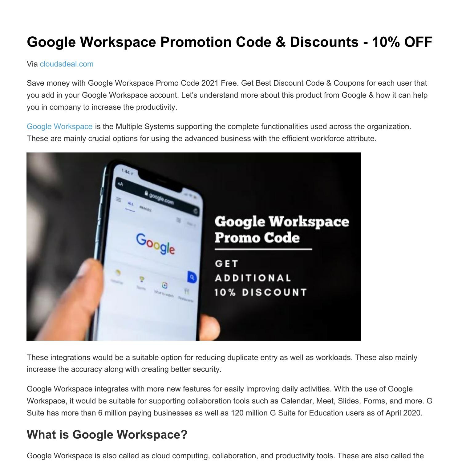 Promotion Code Google Workspace.pdf DocDroid