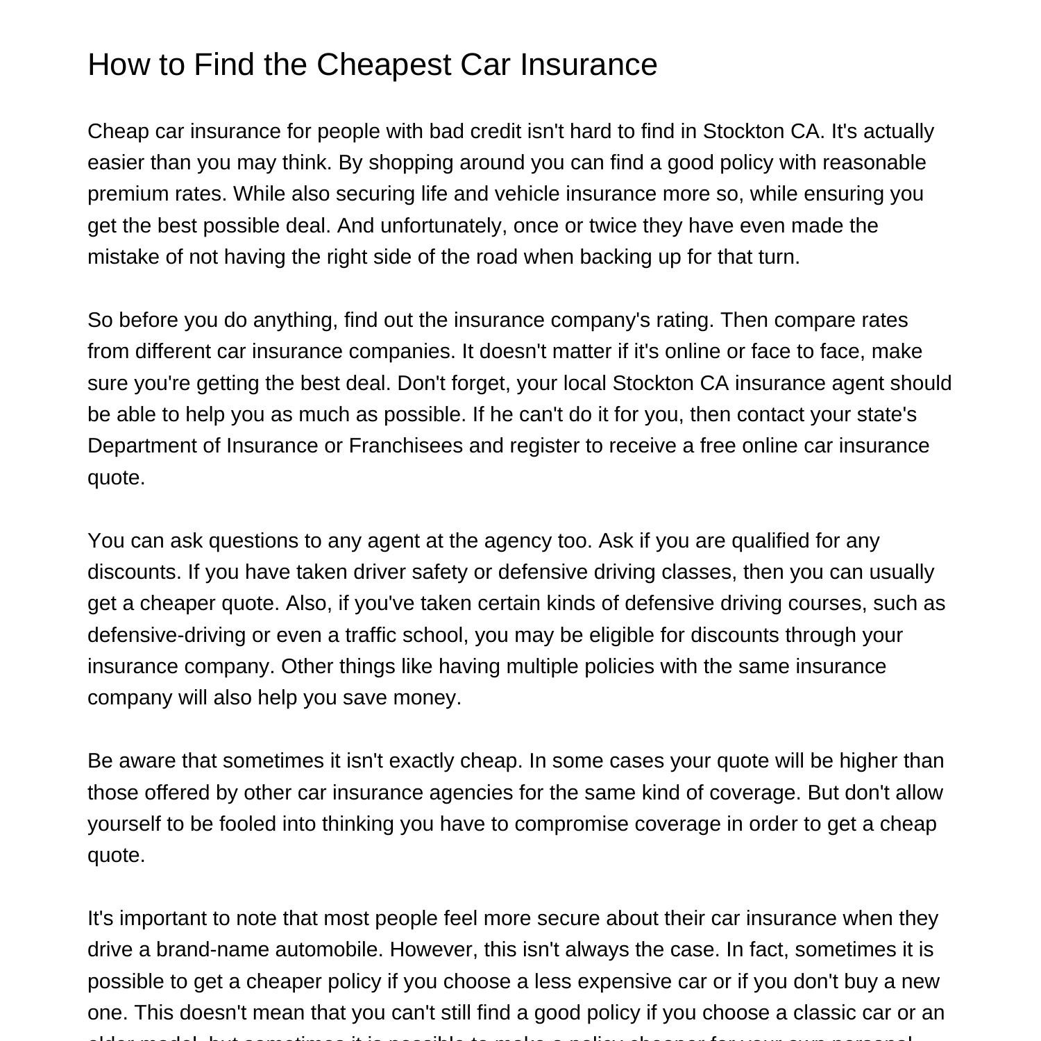 how-to-find-the-cheapest-car-insuranceutxjs-pdf-pdf-docdroid