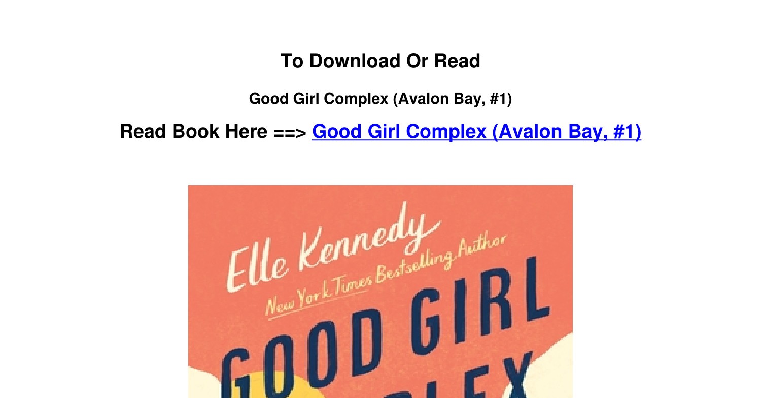 good girl complex avalon bay 1 by elle kennedy