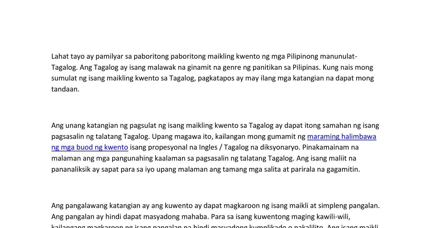 ang katangian ng isang kandidato essay