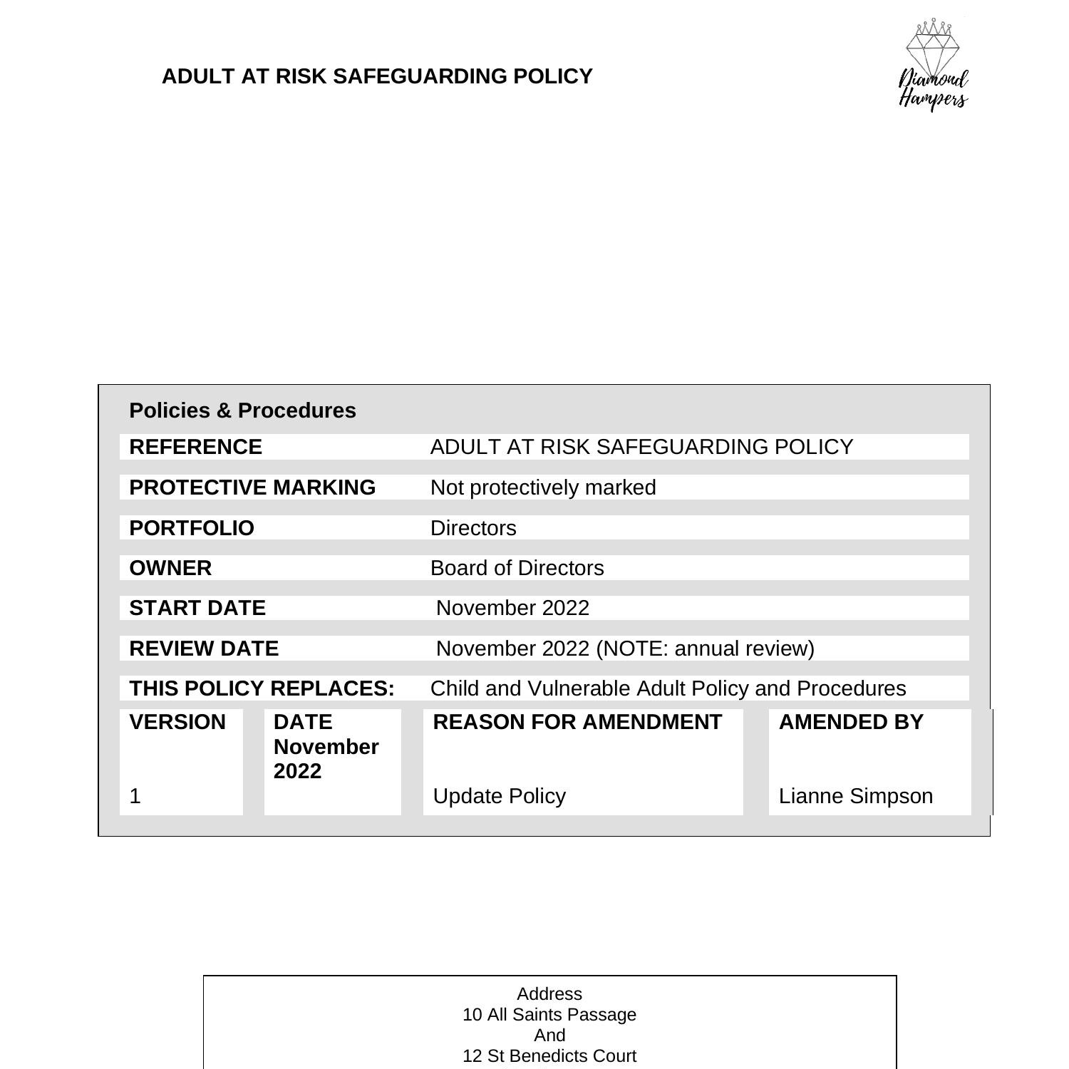 Hf Adult As Risk Safeguarding Policypdf Docdroid 3723