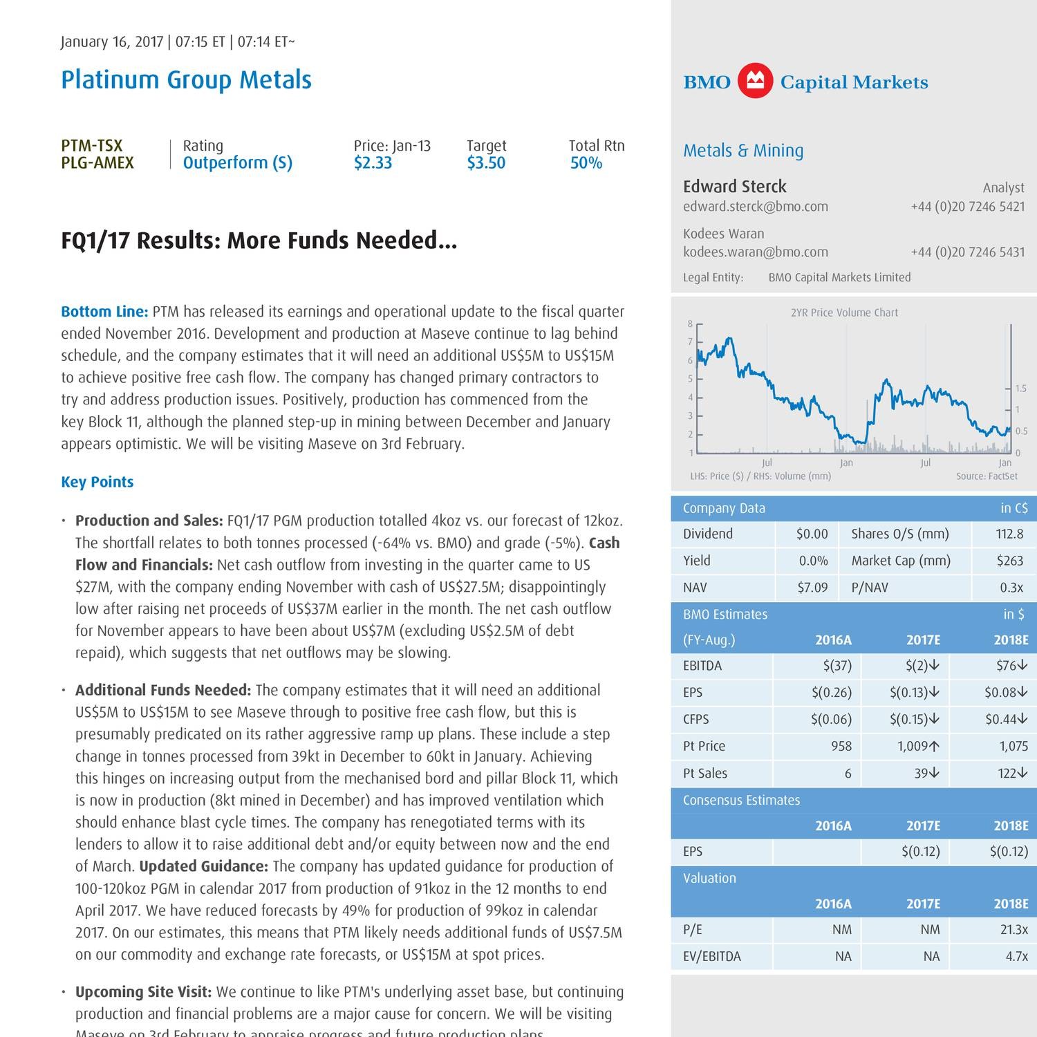 platinum capital markets