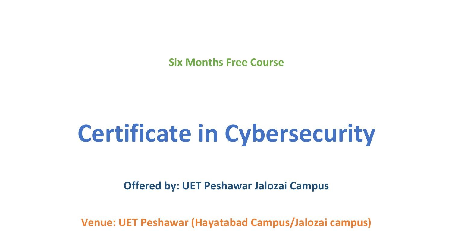 Cyber Security Course Outline Pdf