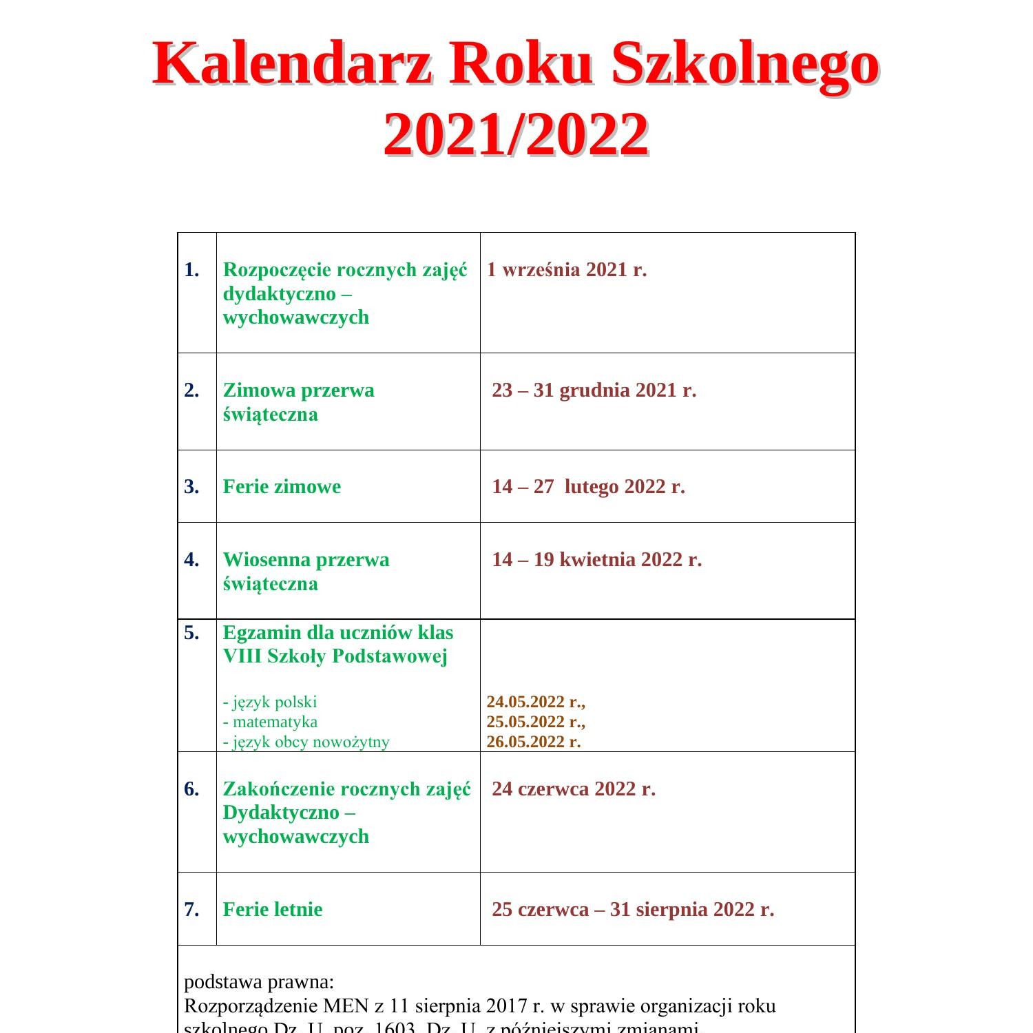 Kalendarz Roku Szkolnego 2021 2022.docx | DocDroid