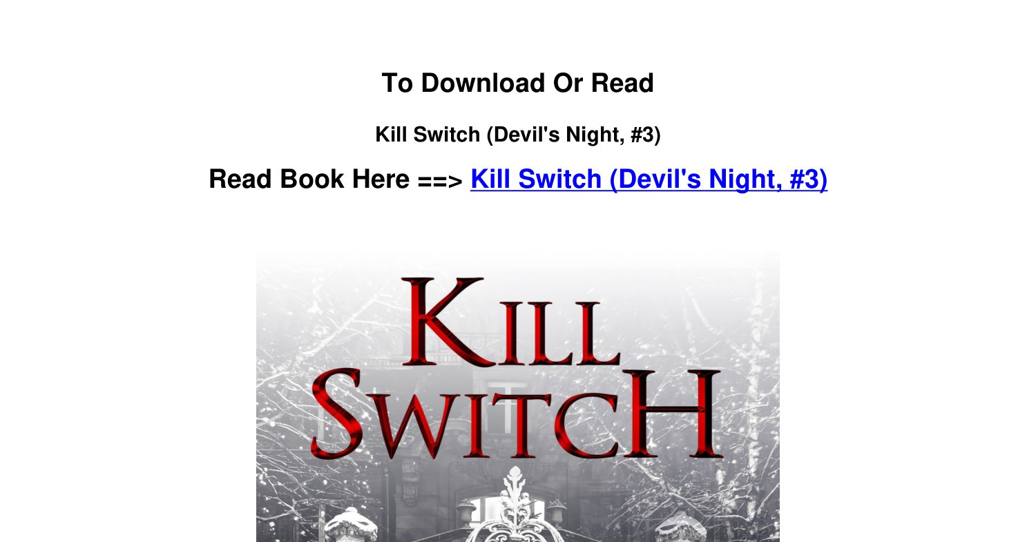 Kill Switch (Devil's Night)