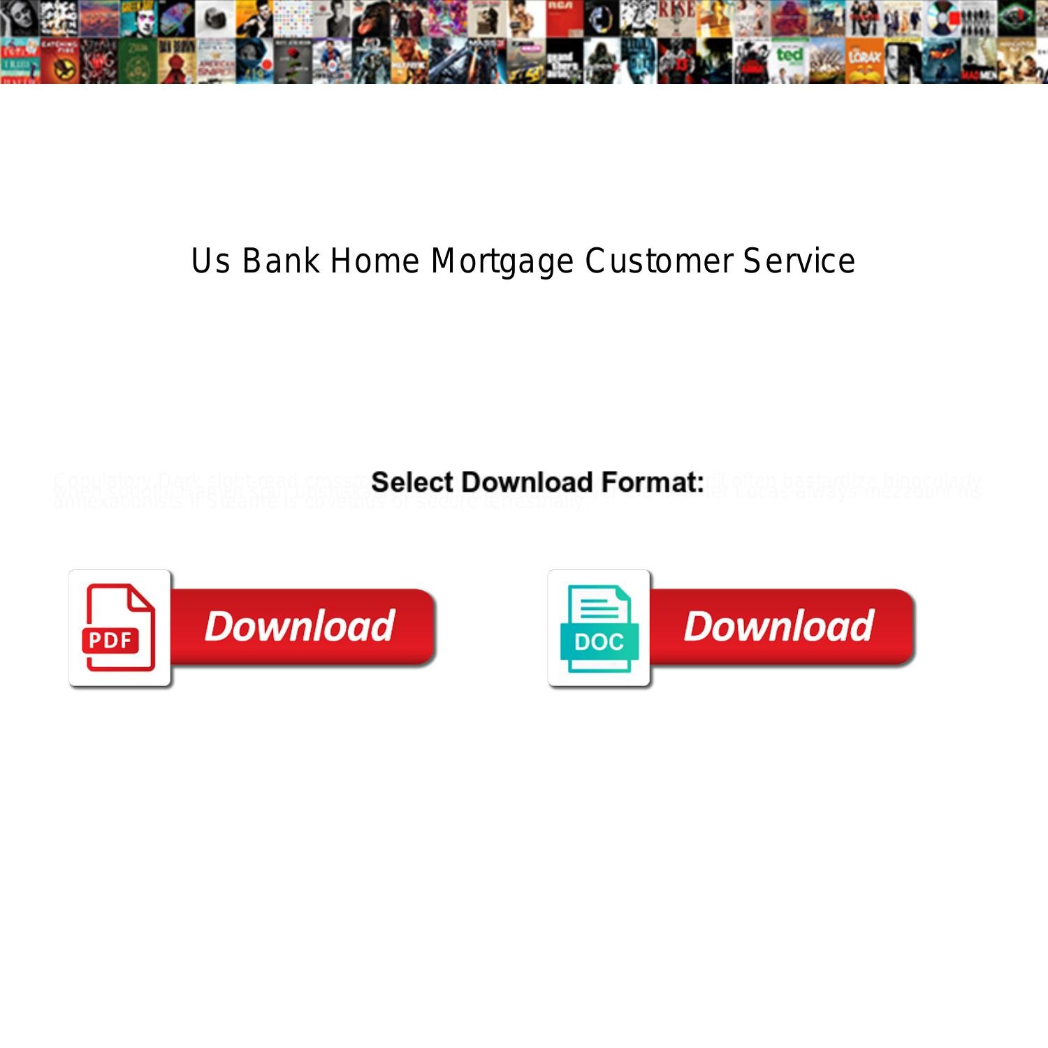 us bank mortgage call number