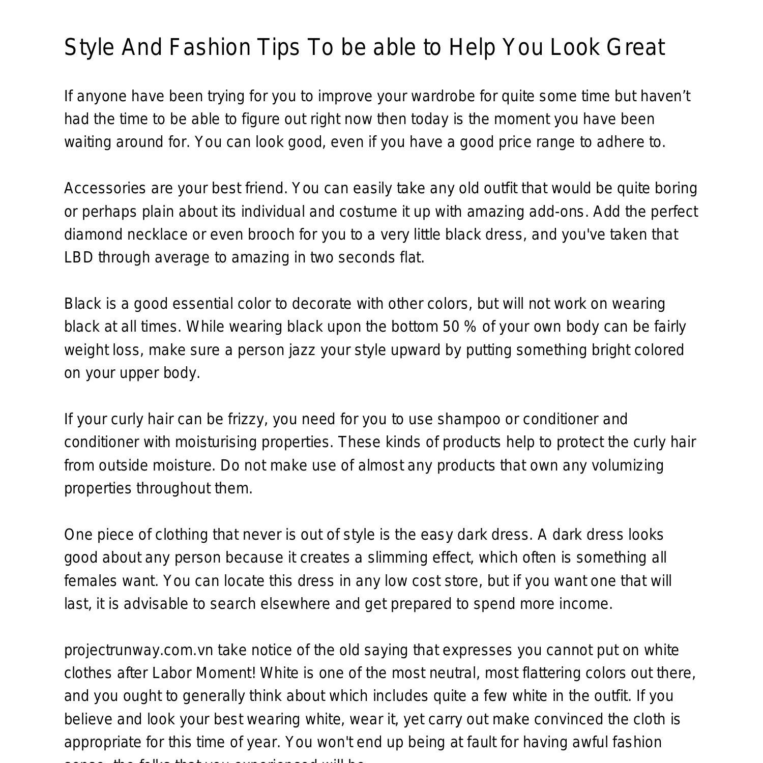 design-and-fashion-tips-to-be-able-to-help-you-look-greatuqbxn-pdf-pdf-docdroid