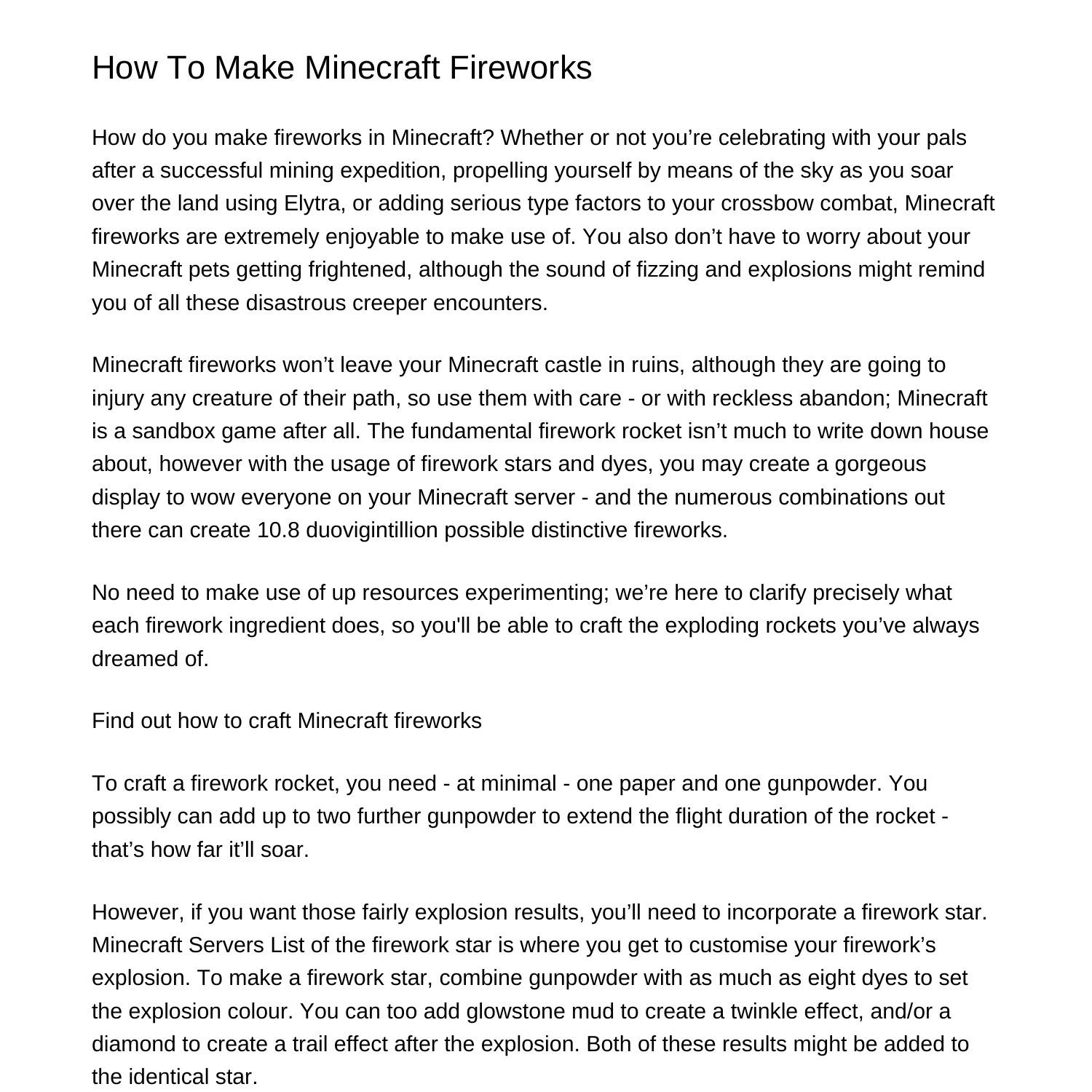 the-best-way-to-make-minecraft-fireworksvfjdc-pdf-pdf-docdroid