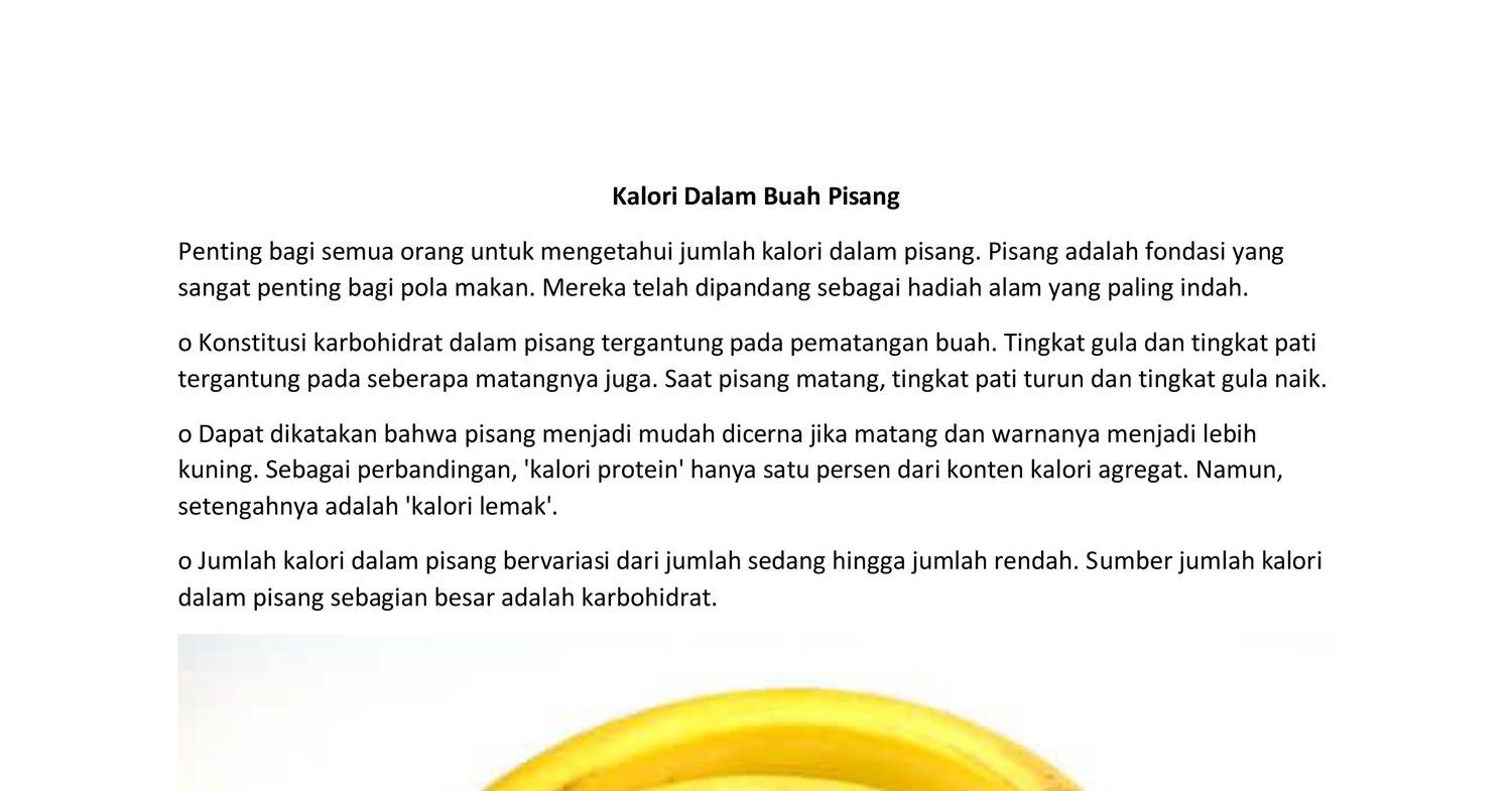 Kalori Dalam Buah Pisang.pdf  DocDroid